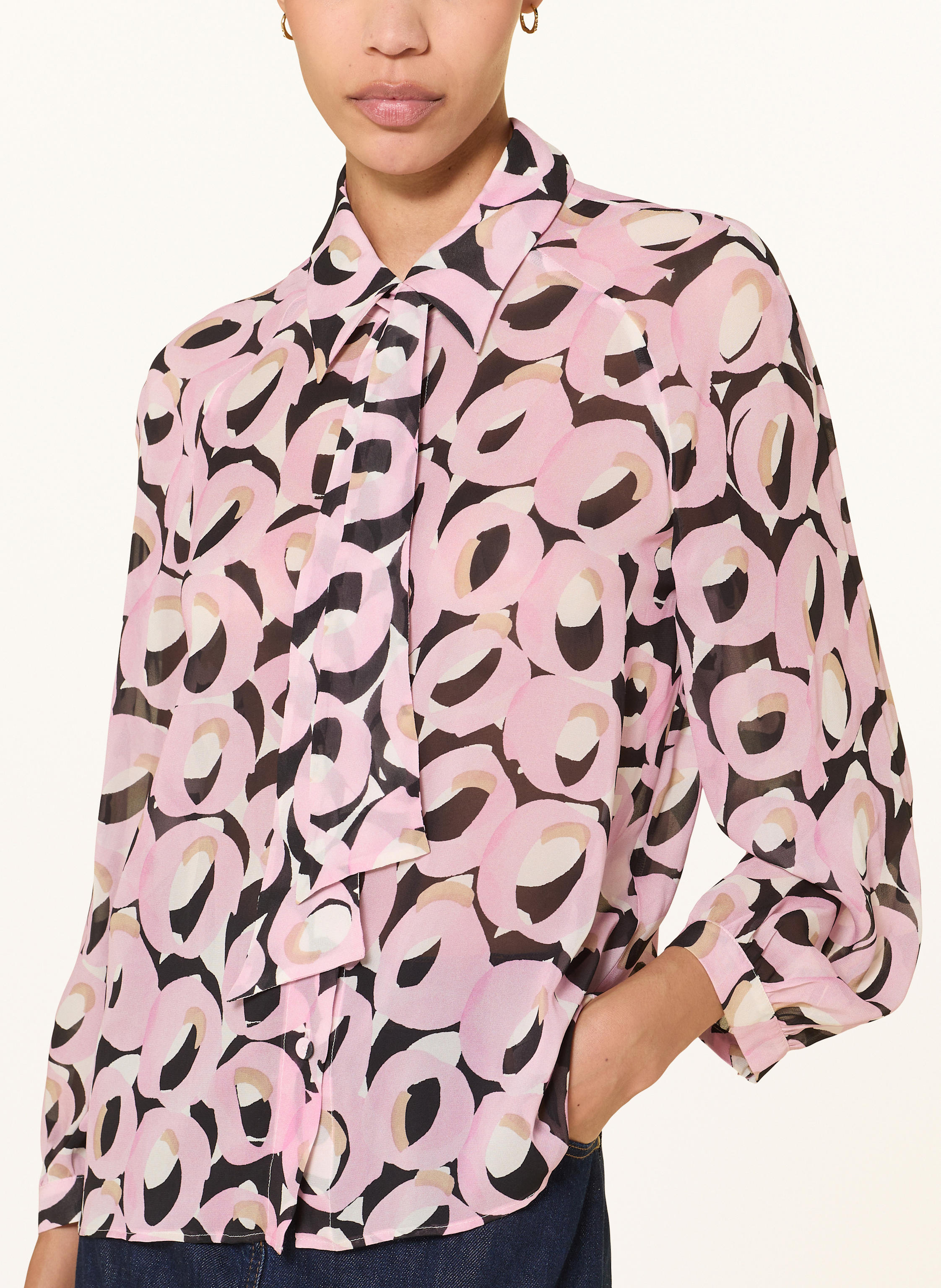 Thumbnail - Luisa Cerano Hemdbluse Mit Abnehmbarer Schluppe rosa