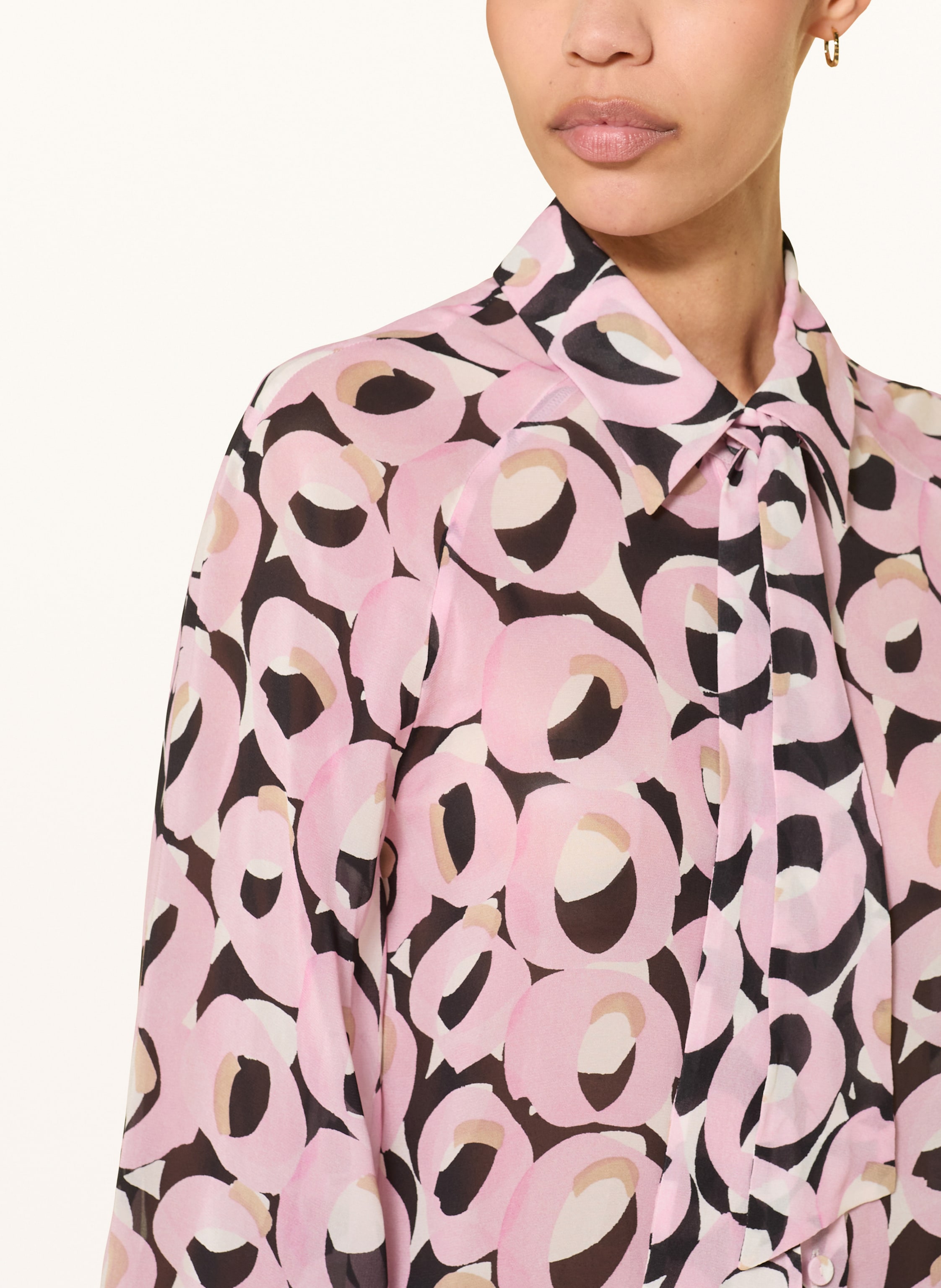 Thumbnail - Luisa Cerano Hemdbluse Mit Abnehmbarer Schluppe rosa