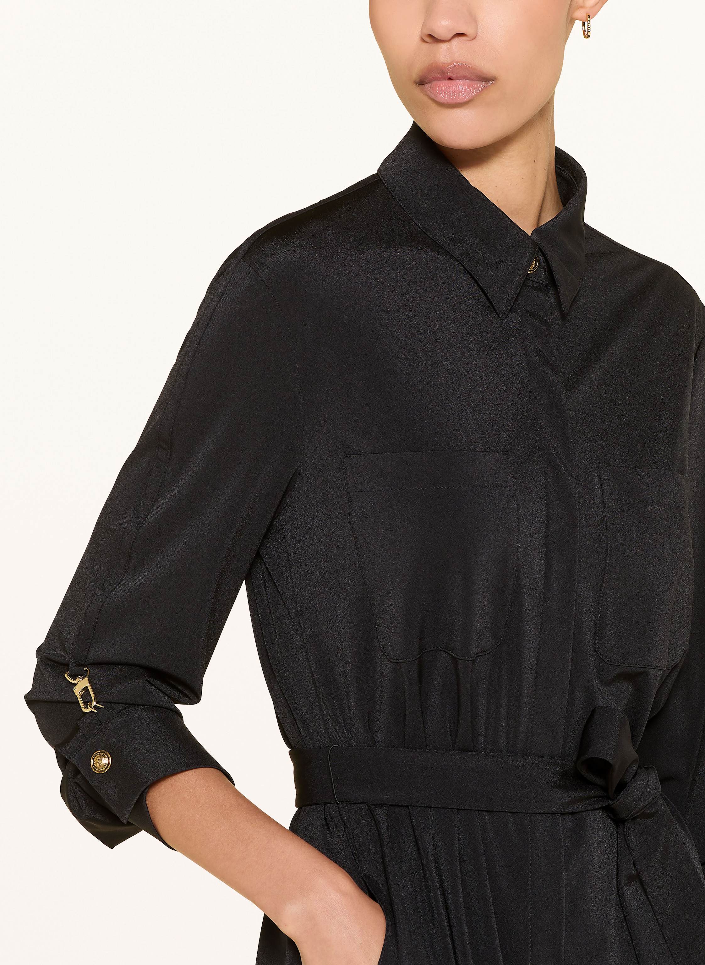 Thumbnail - Luisa Cerano Hemdblusenkleid schwarz