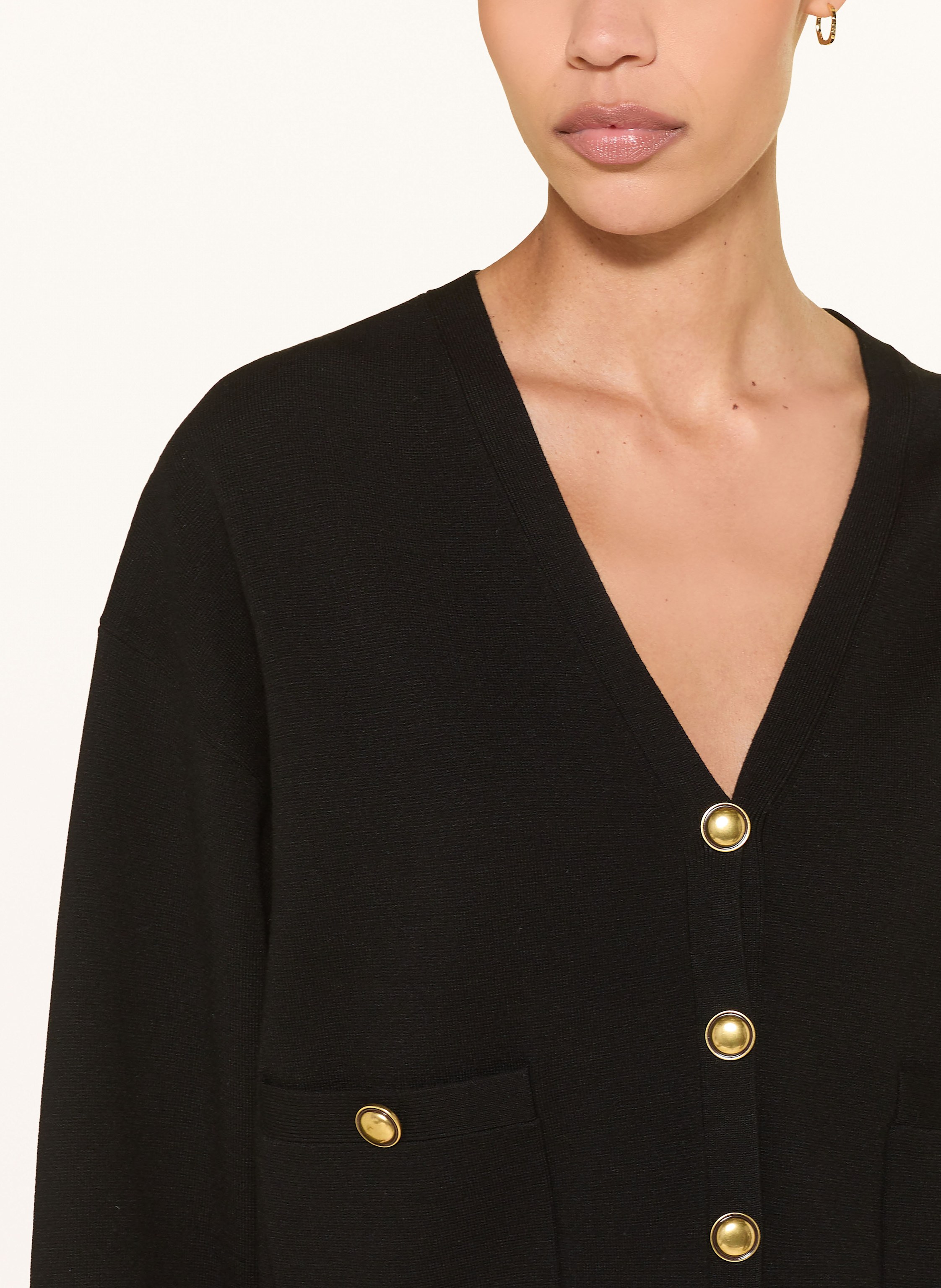 Thumbnail - Luisa Cerano Strickjacke schwarz