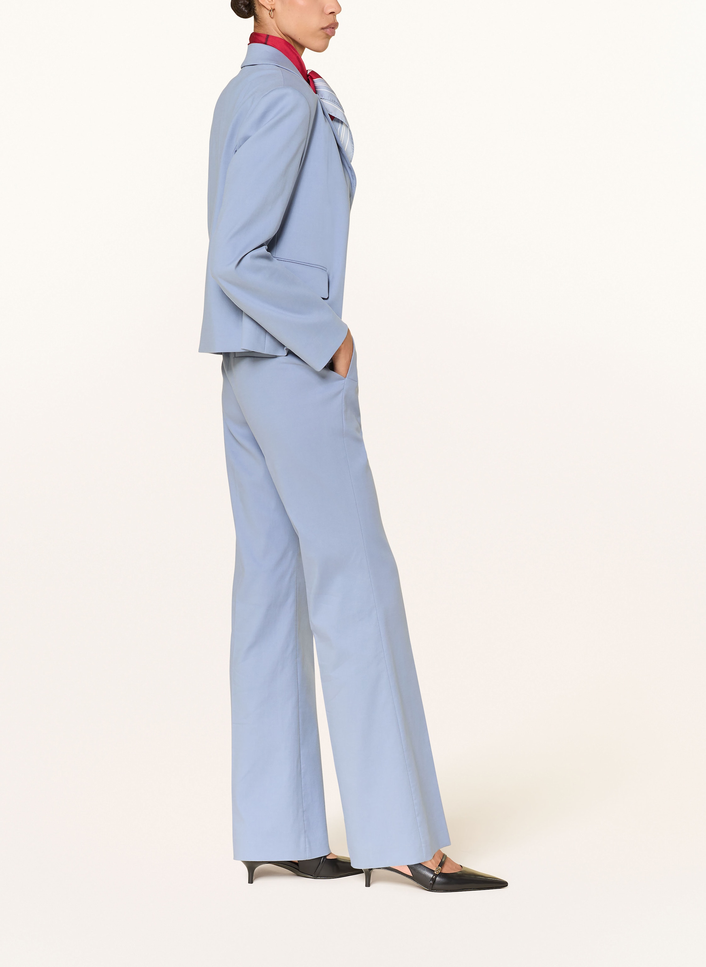 Thumbnail - Luisa Cerano Bootcut-Hose blau