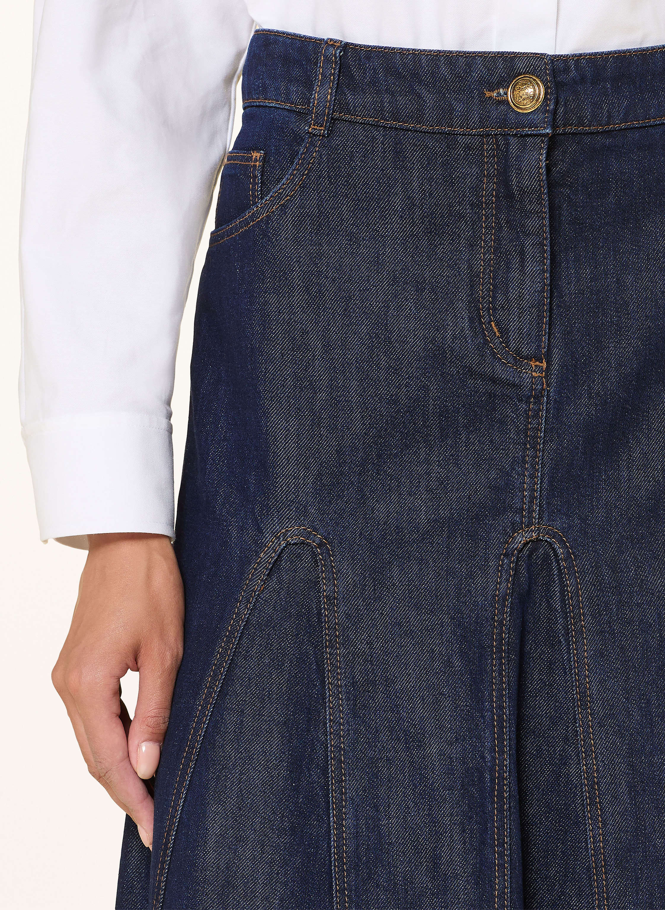 Thumbnail - Luisa Cerano Jeansrock blau