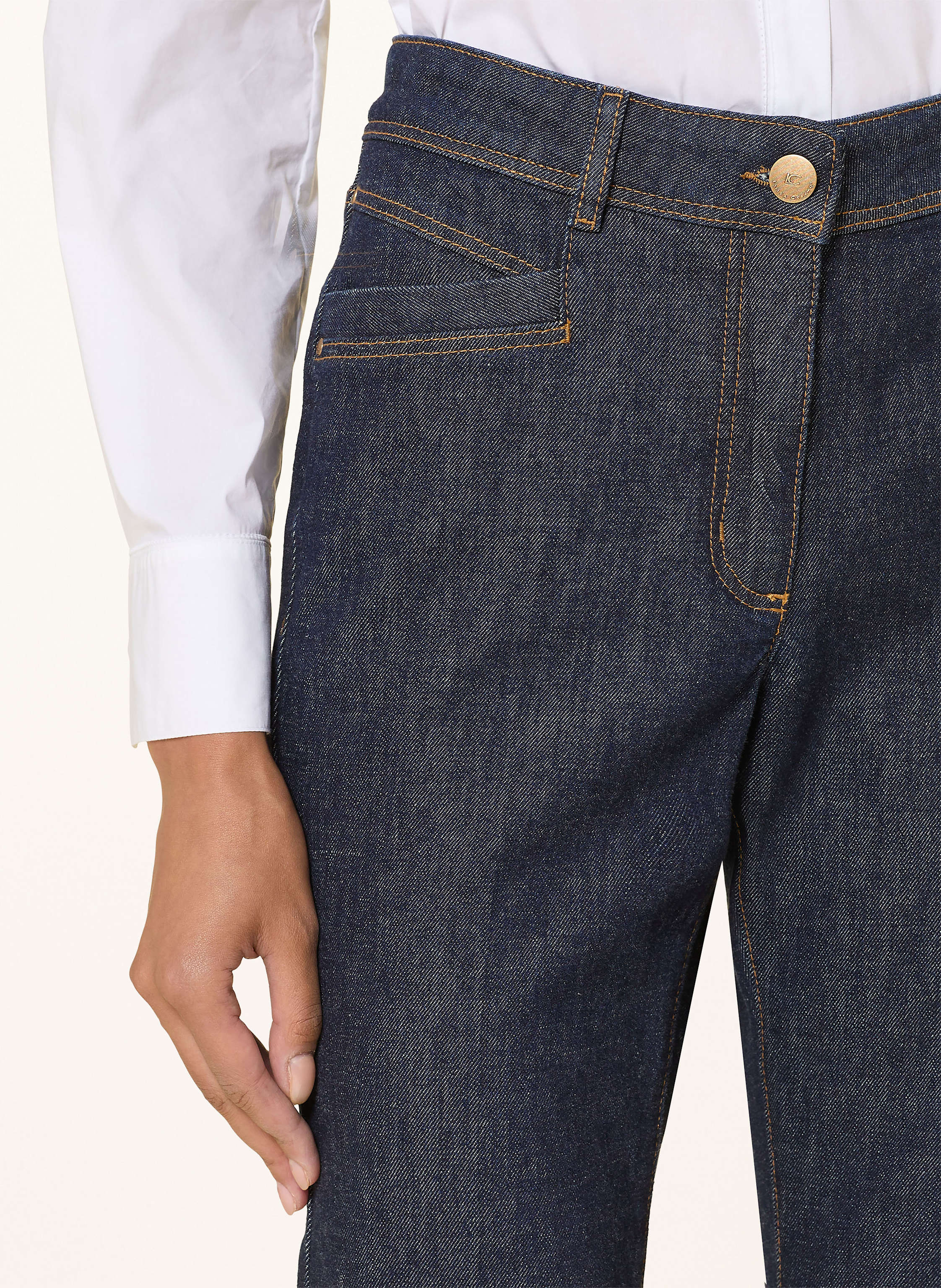 Thumbnail - Luisa Cerano Flared Jeans blau