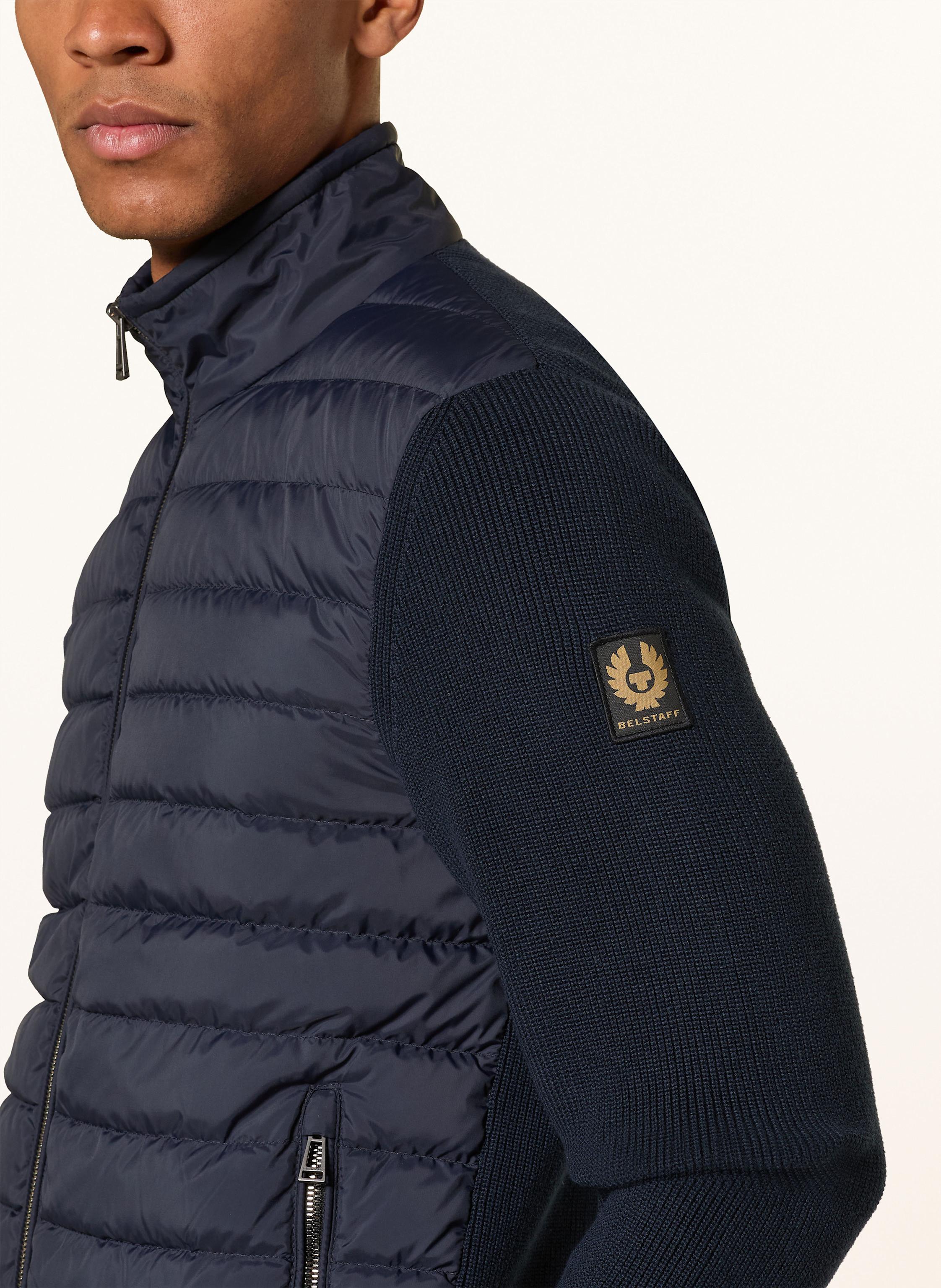 Thumbnail - Belstaff Daunenjacke Control Im Materialmix blau