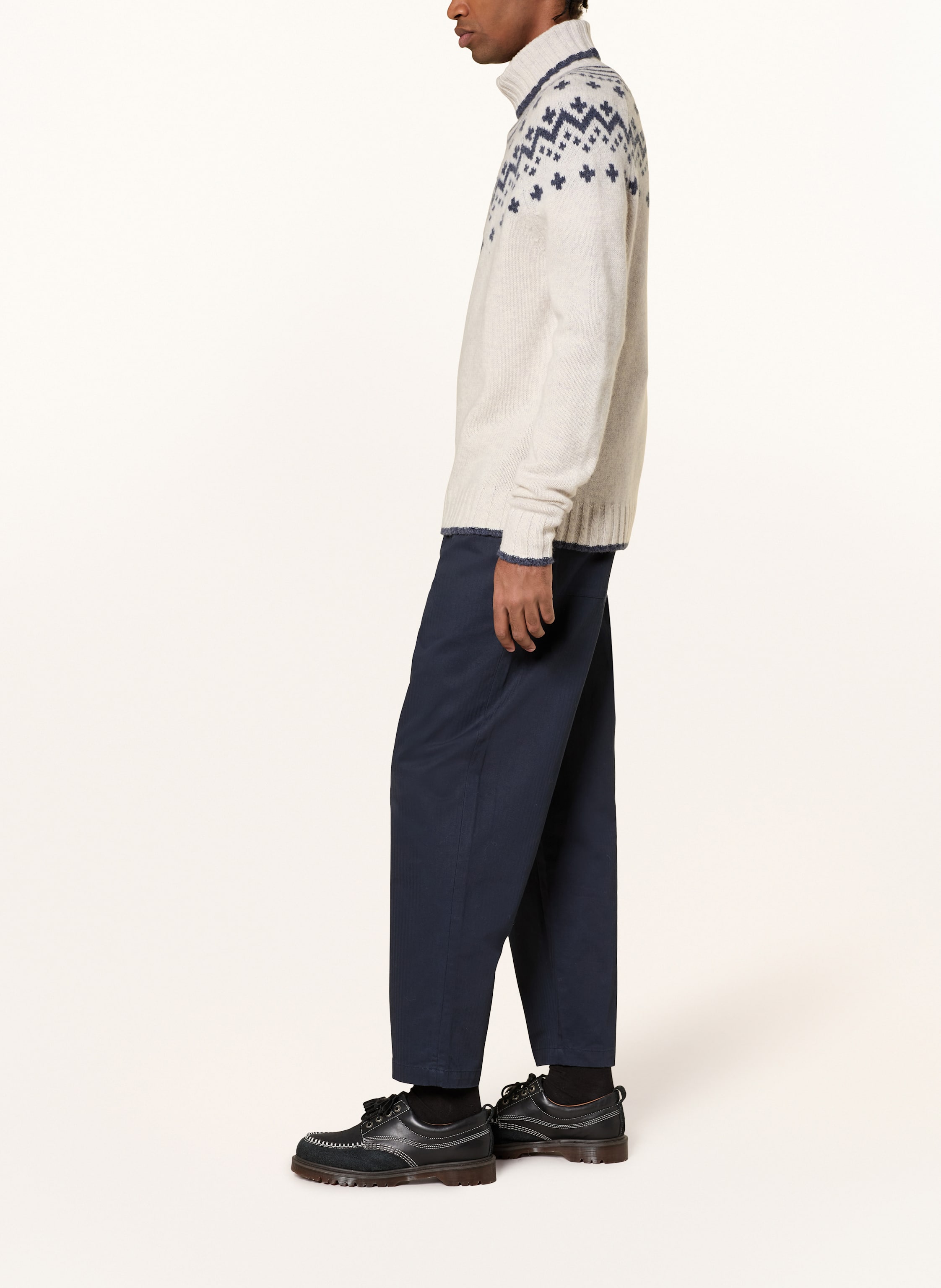 Thumbnail - Barbour Anzughose Bayview Relaxed Fit blau