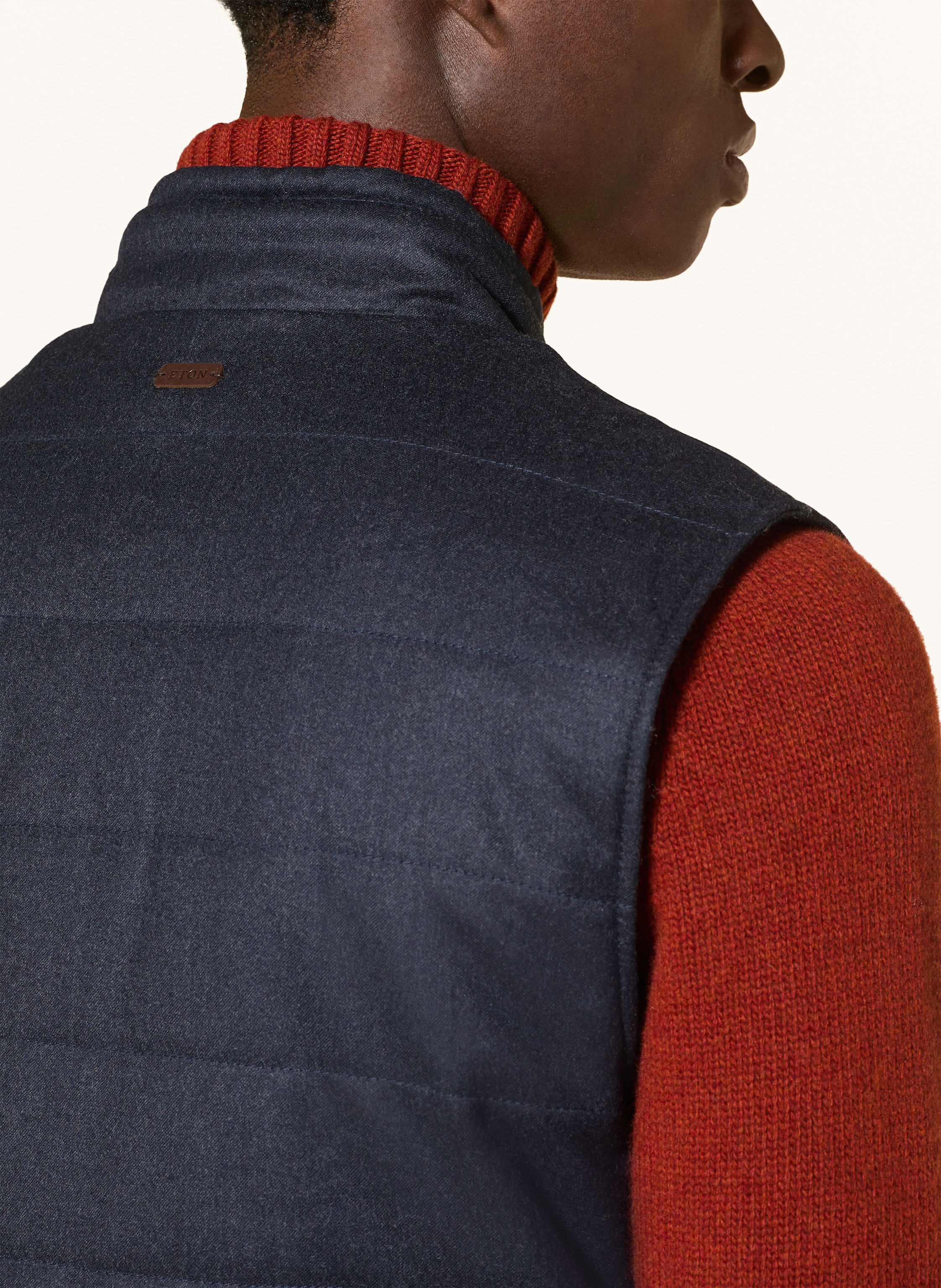 Thumbnail - Eton Steppweste blau