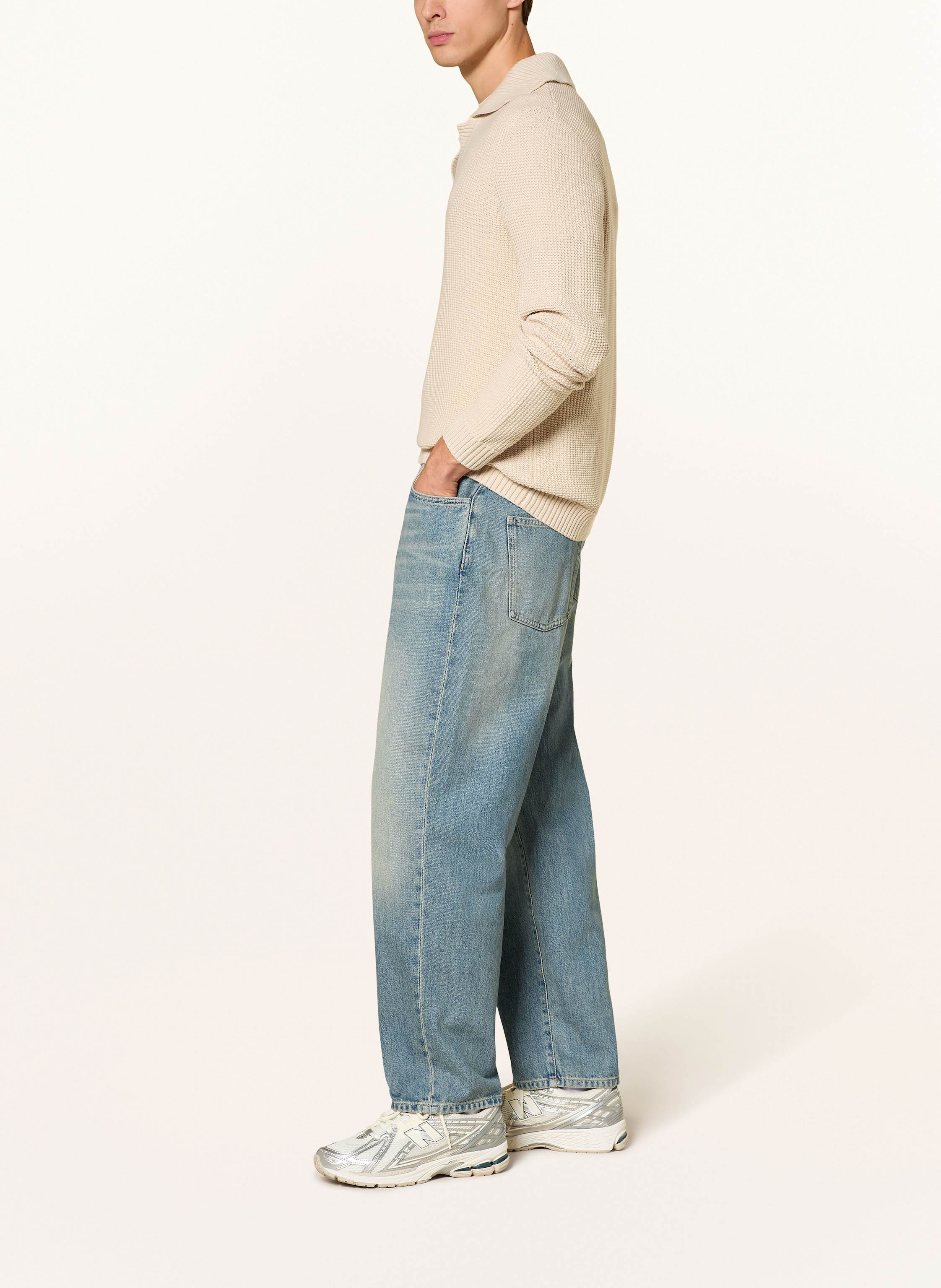 Thumbnail - Goldgarn Denim Jeans Waldpark Loose Fit blau
