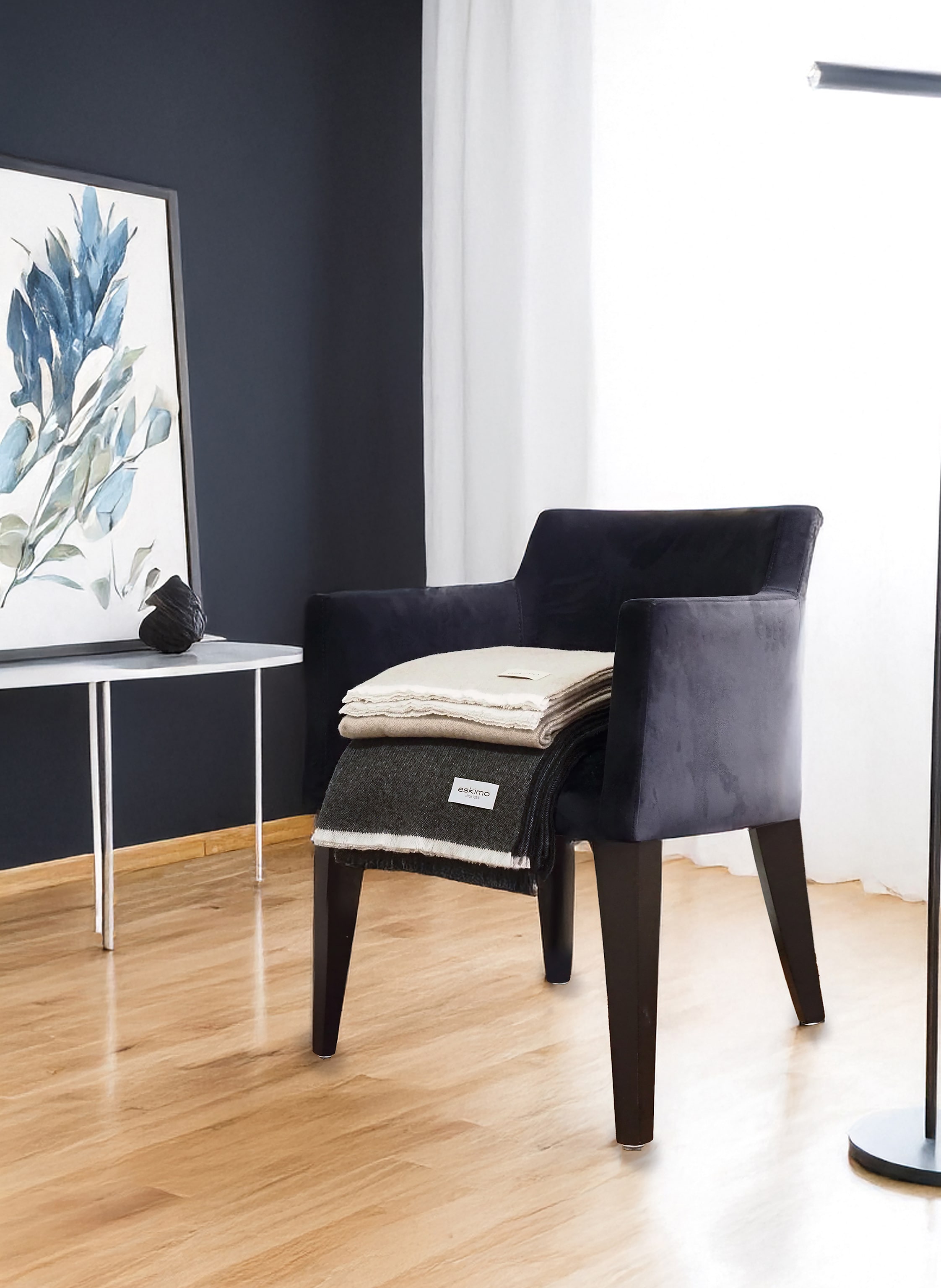 Thumbnail - Eskimo Plaid Montreux grau