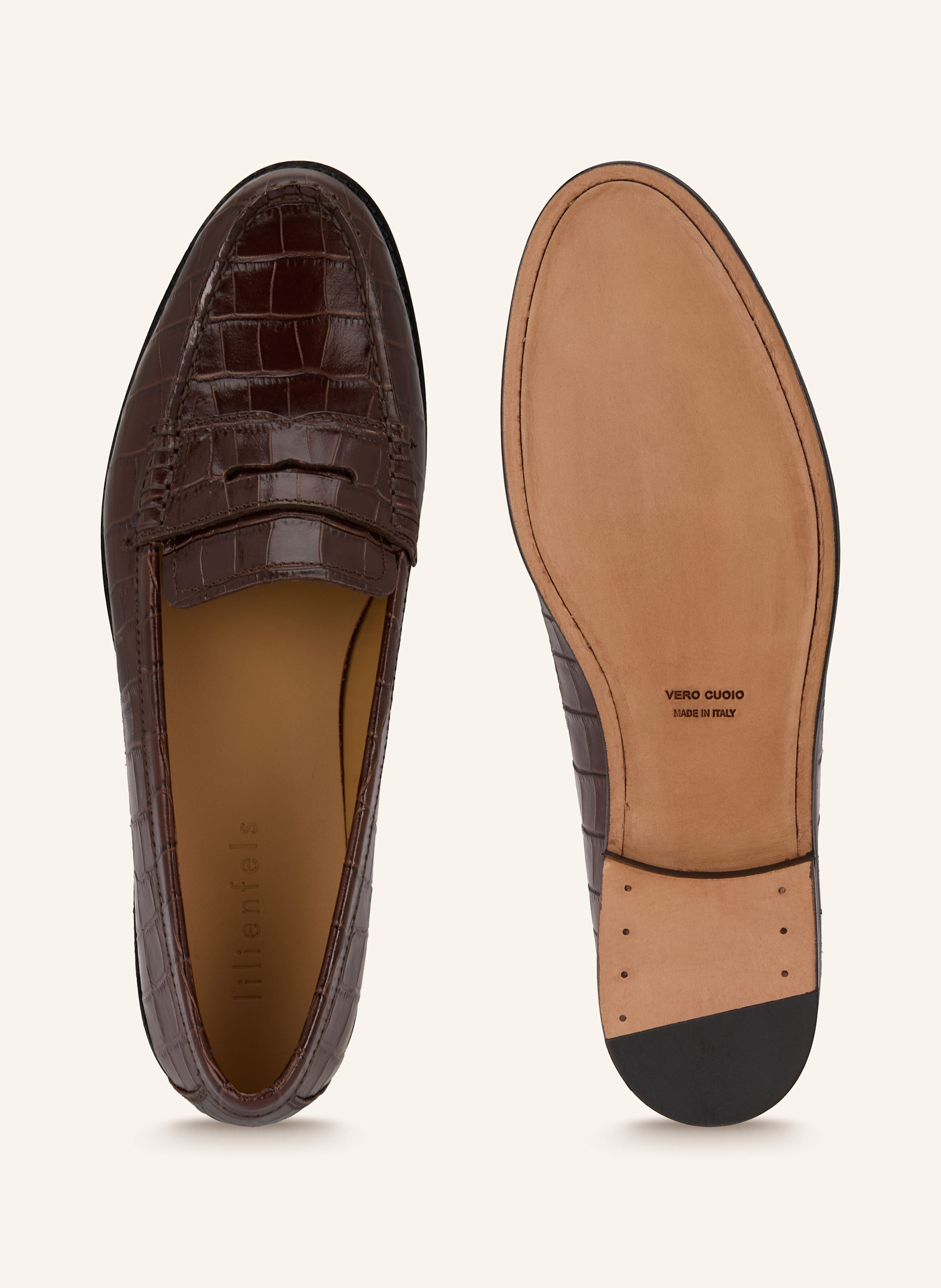 Thumbnail - Lilienfels Penny-Loafer braun
