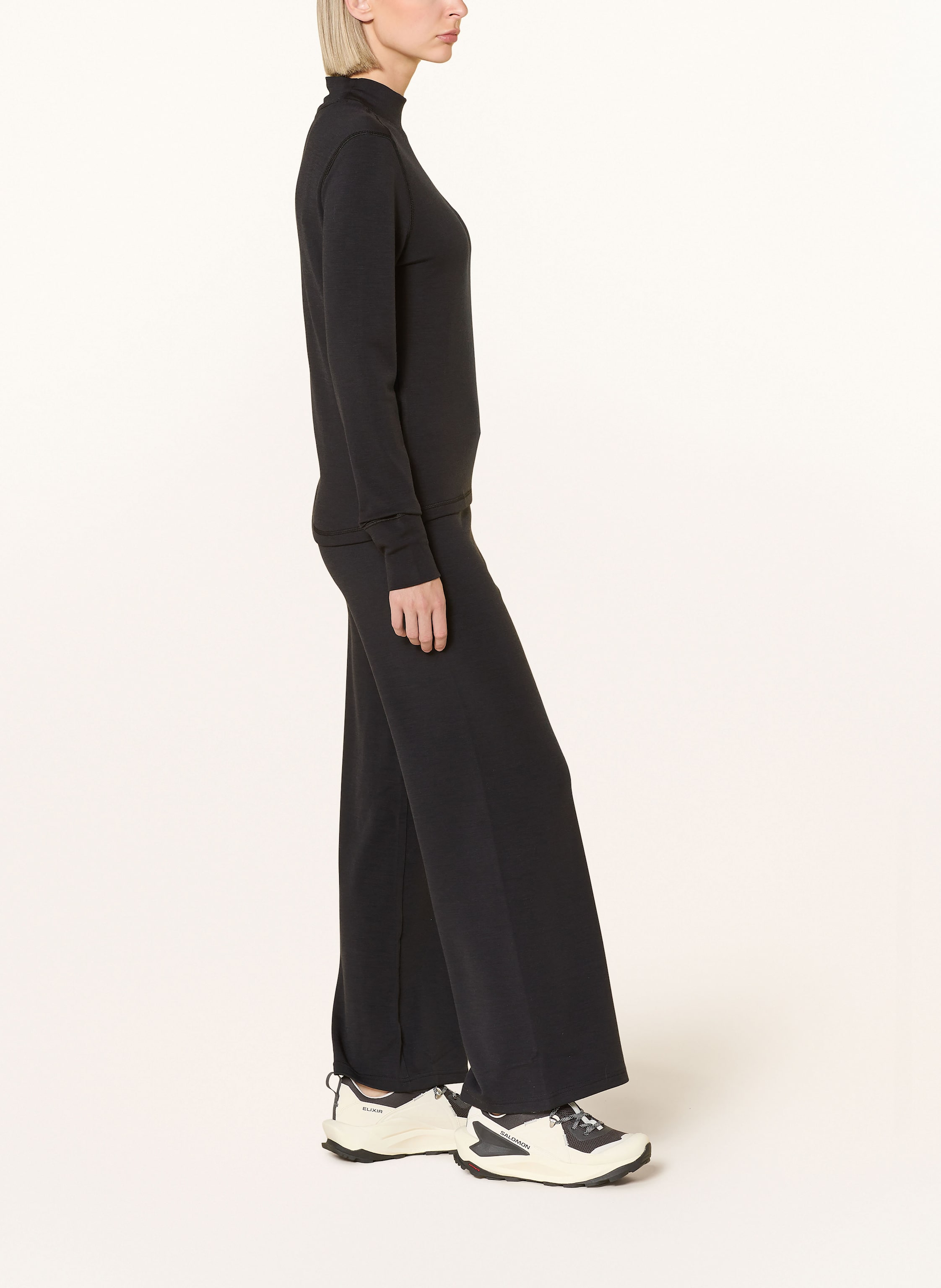 Thumbnail - Super.Natural Leggings Comfy Culotte Mit Merinowolle schwarz