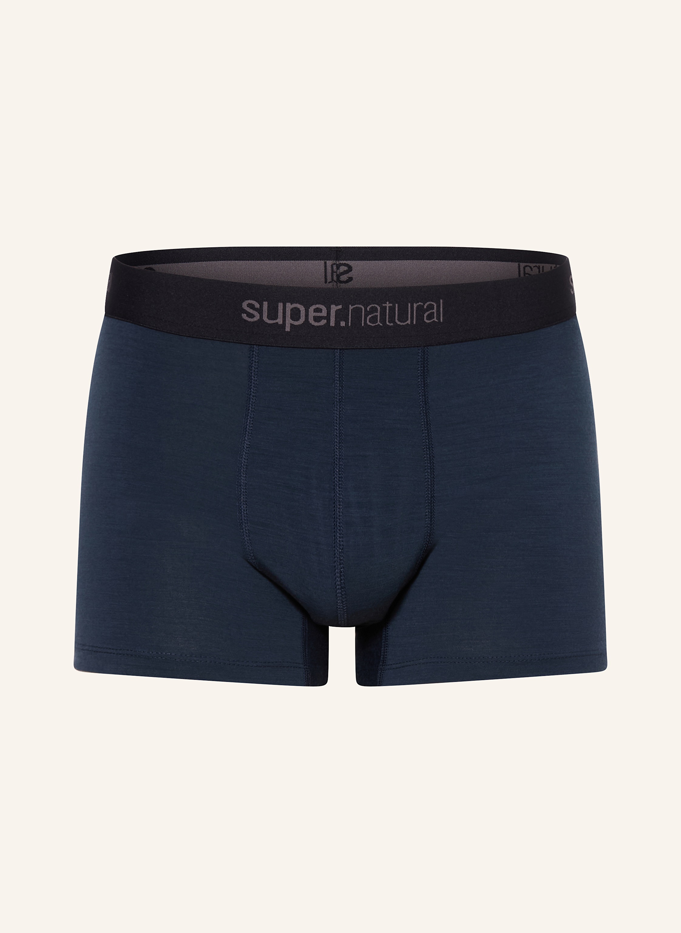 Super.Natural Funktionswäsche-Boxershorts tundra175 Boxer Mit Merinowolle blau