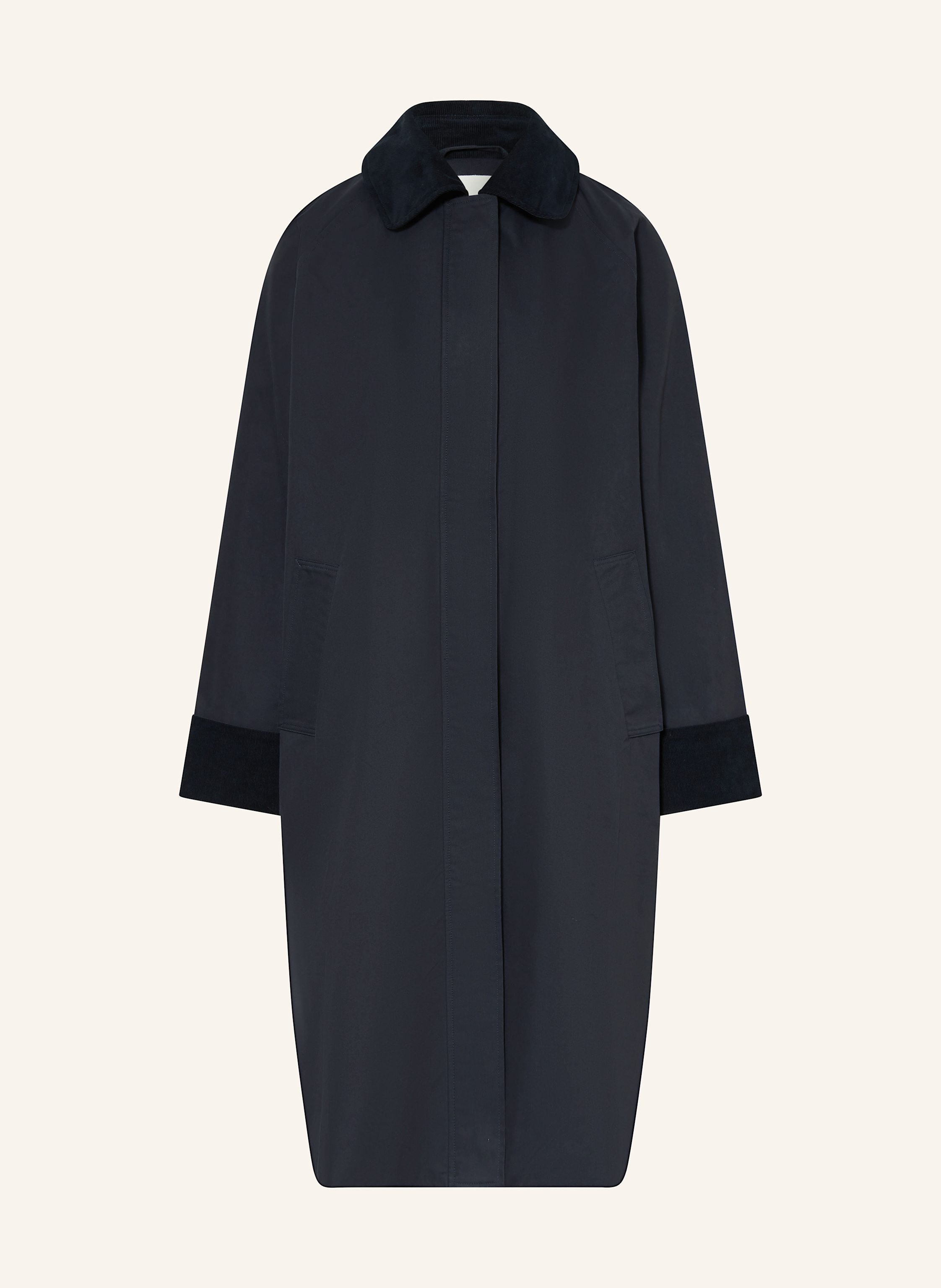 Neo Noir Trenchcoat Anneli blau