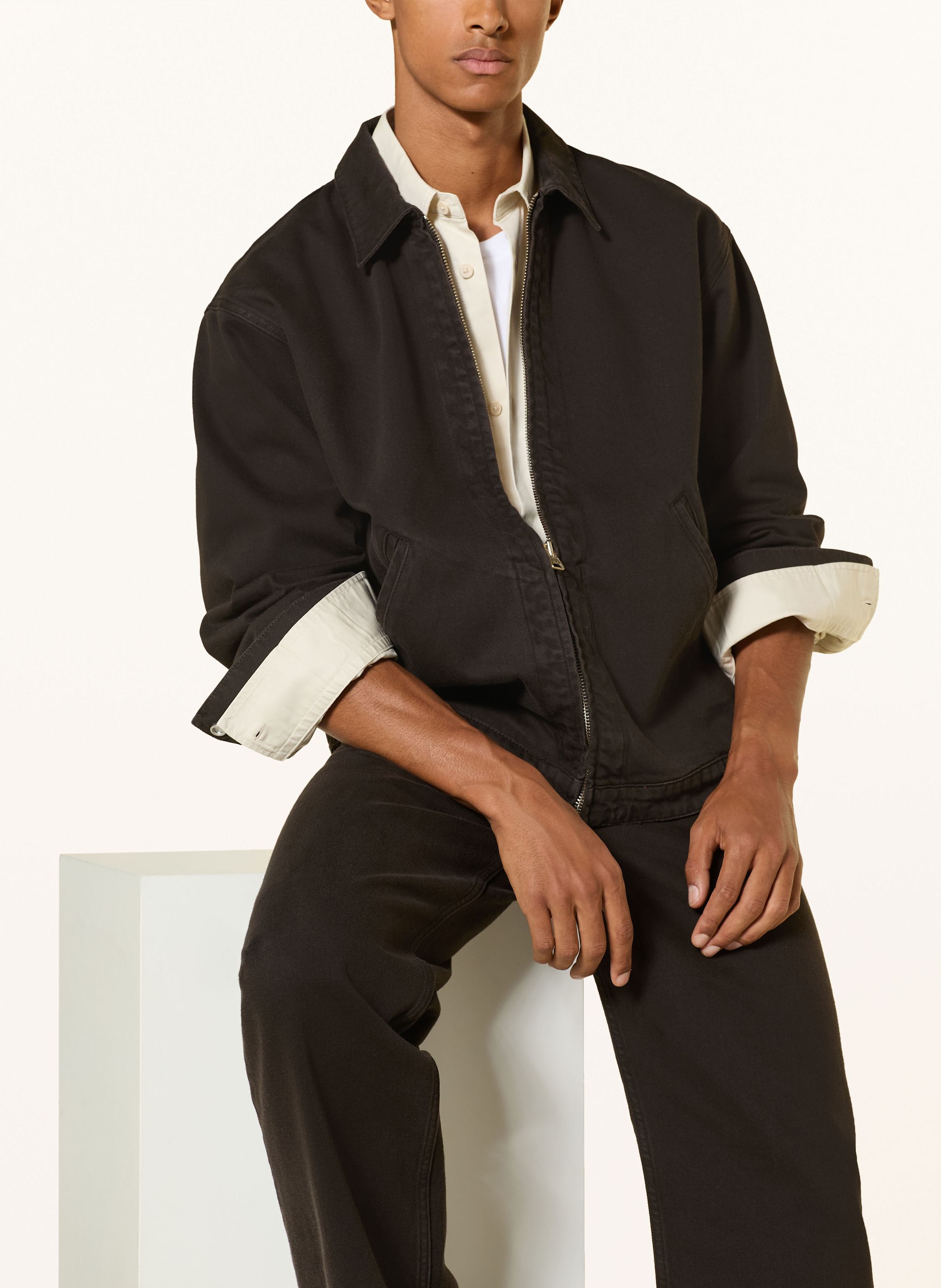 Thumbnail - Nn.07 Jeansjacke Petrus braun