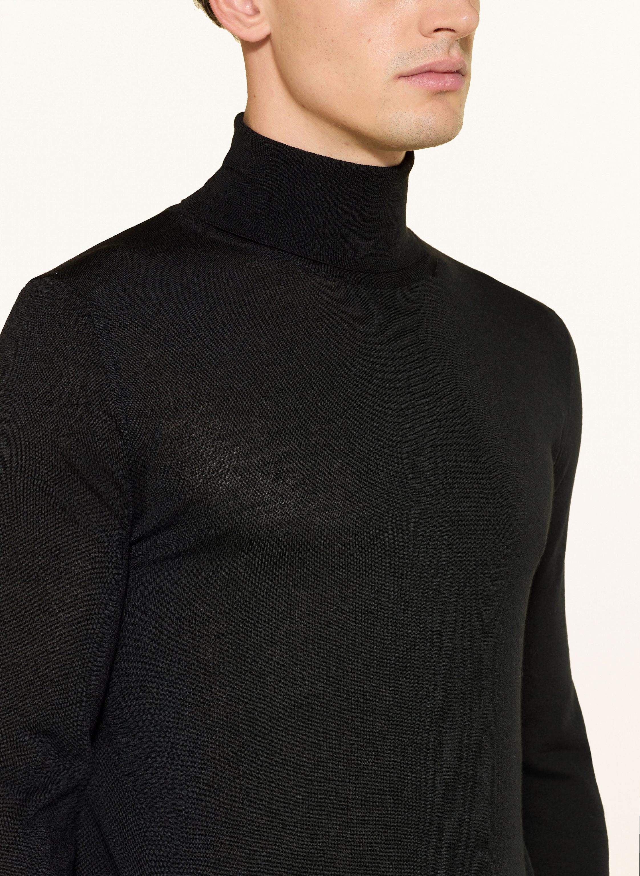 Thumbnail - Barena Venezia Rollkragenpullover schwarz