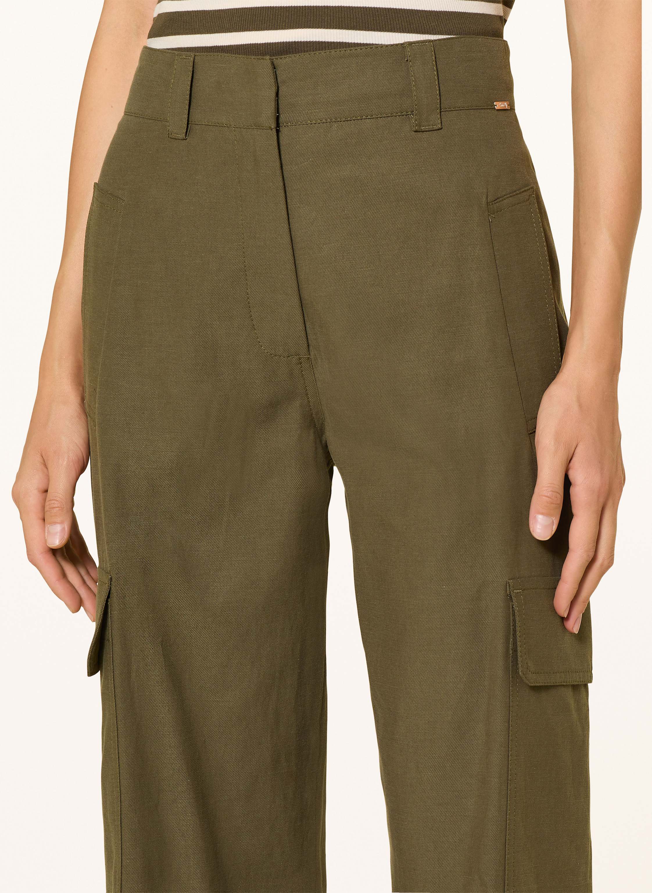 Thumbnail - Cinque 7/8-Cargohose Cihill gruen