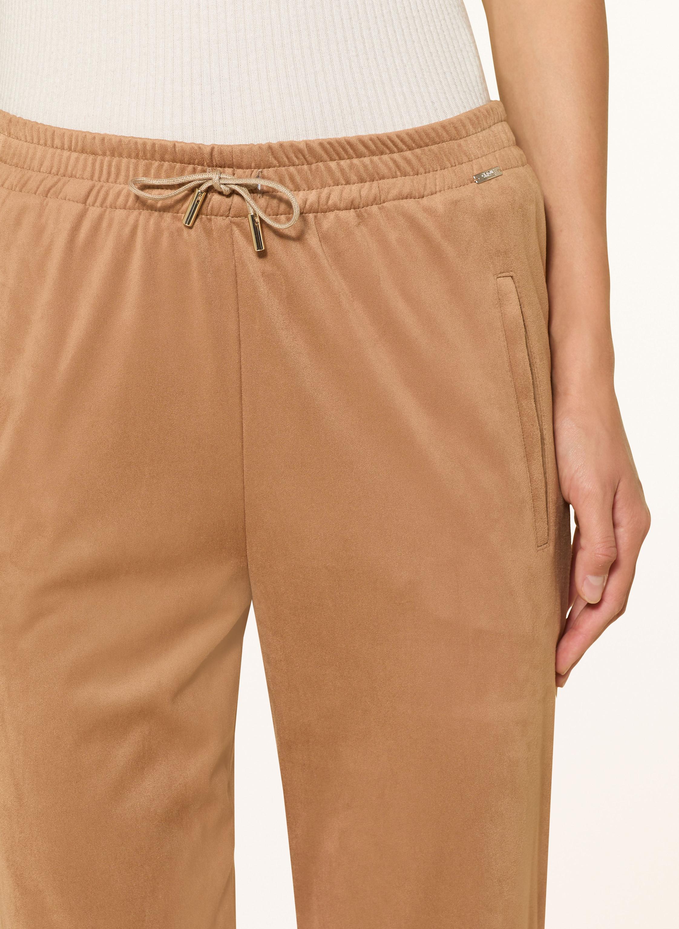 Thumbnail - Cinque 7/8-Hose Cisola In Lederoptik braun