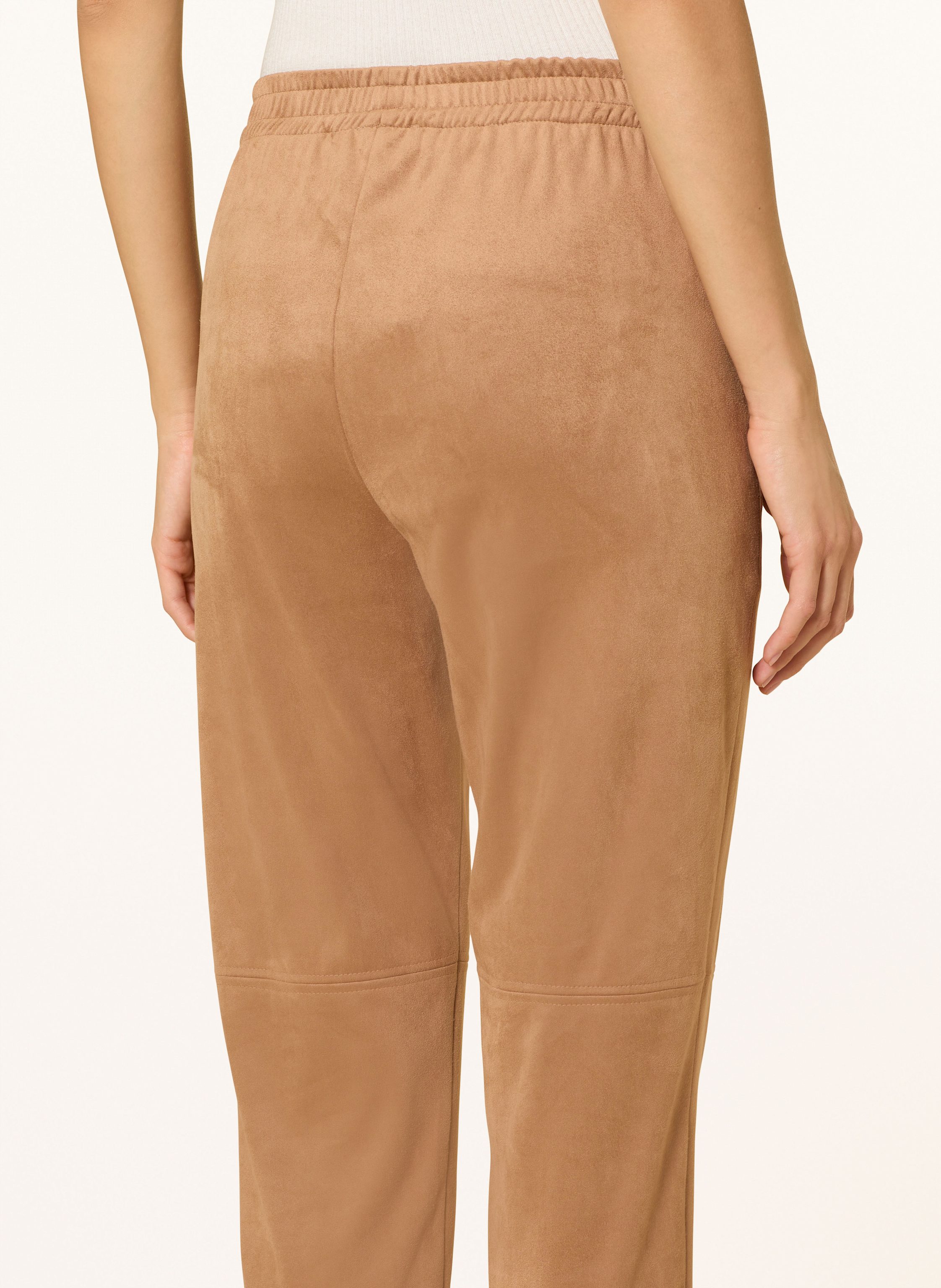 Thumbnail - Cinque 7/8-Hose Cisola In Lederoptik braun