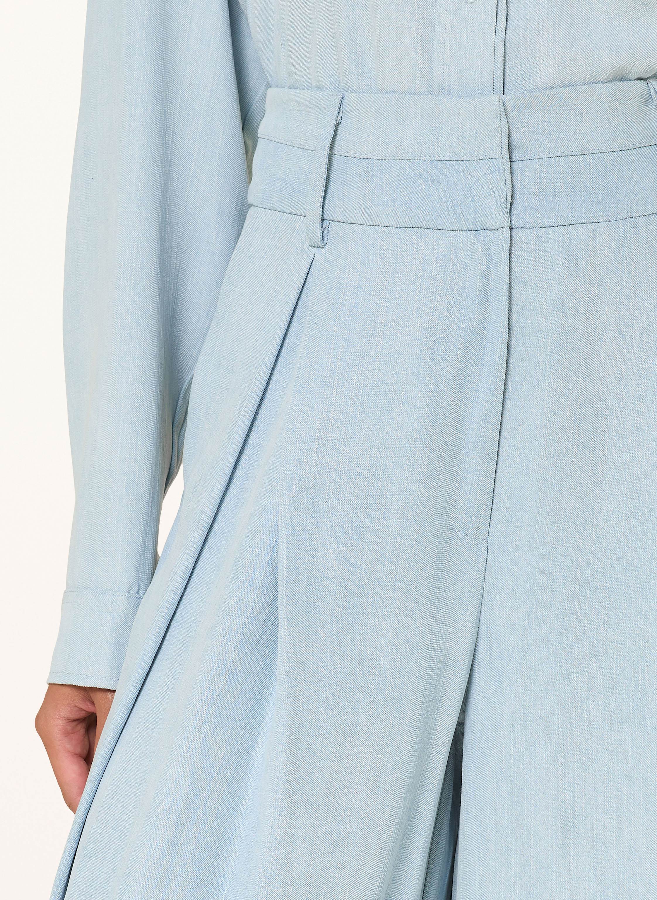 Thumbnail - Sem Per Lei Wide Leg Jeans blau