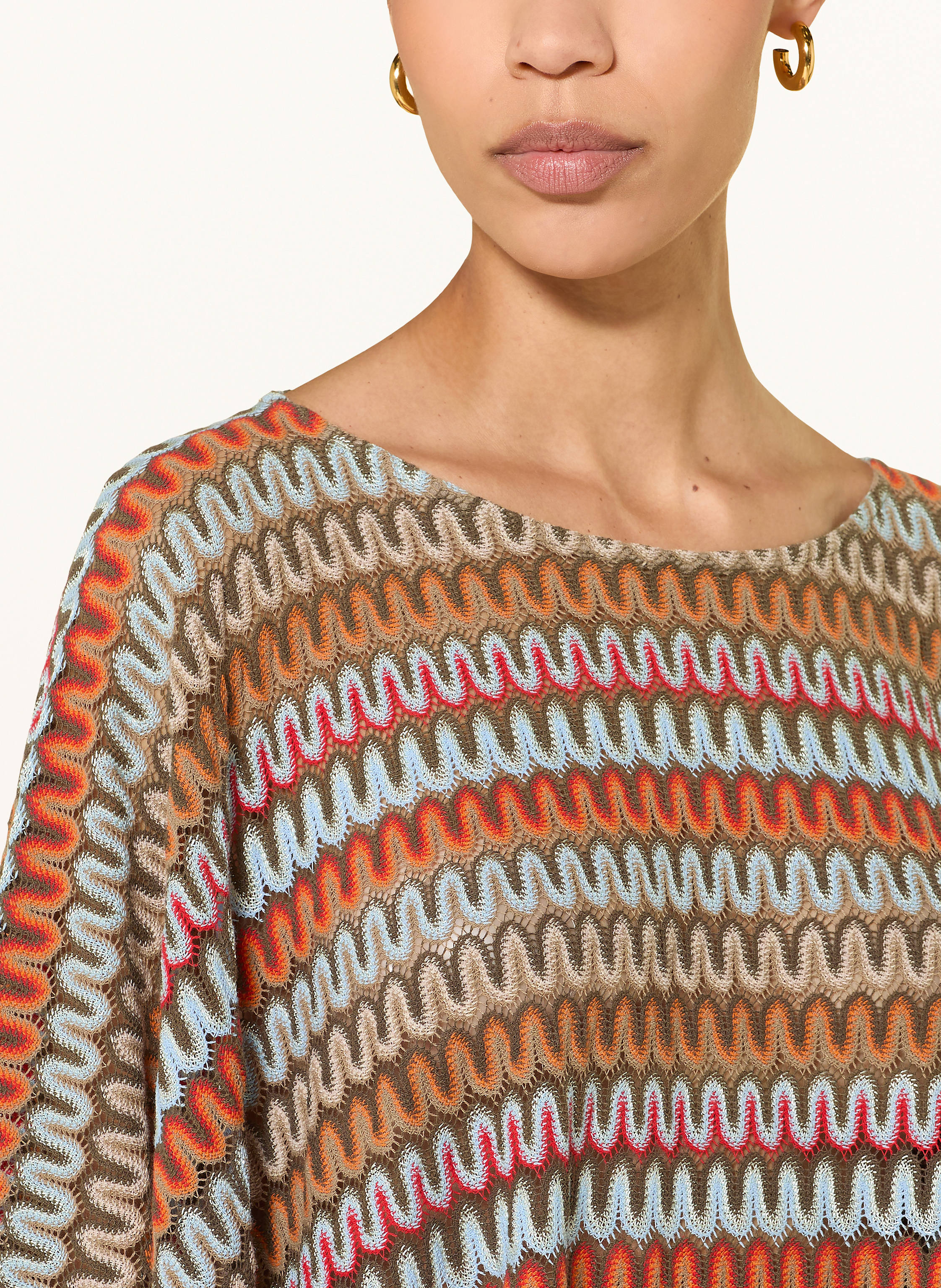 Thumbnail - Sem Per Lei Poncho orange