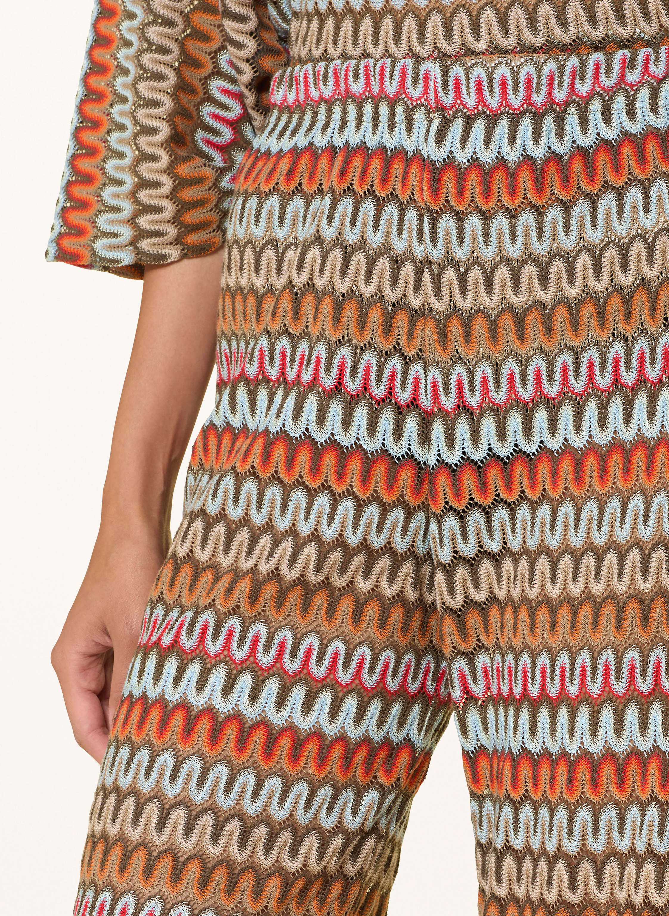 Thumbnail - Sem Per Lei Marlenehose orange