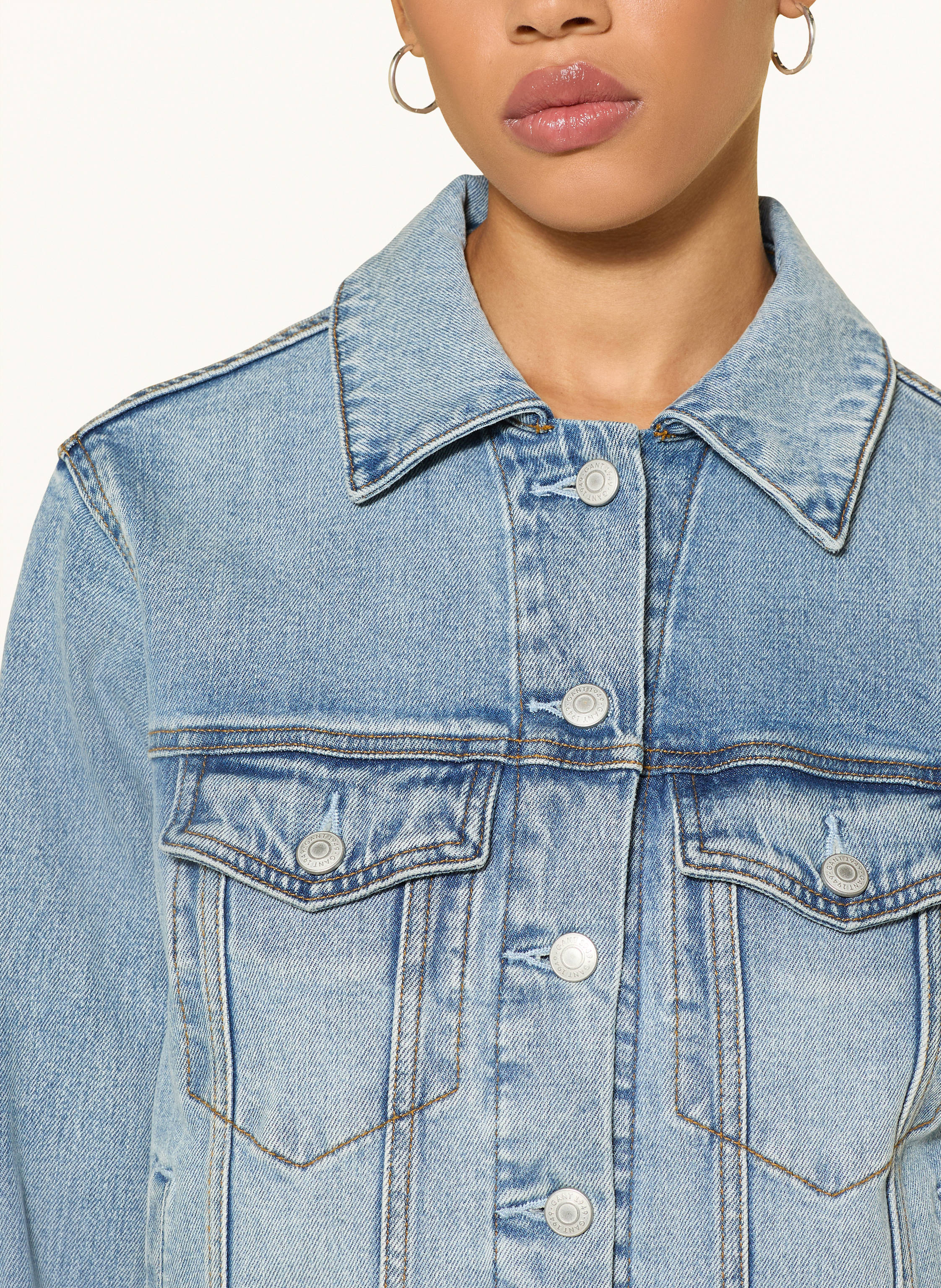 Thumbnail - Gant Jeansjacke blau