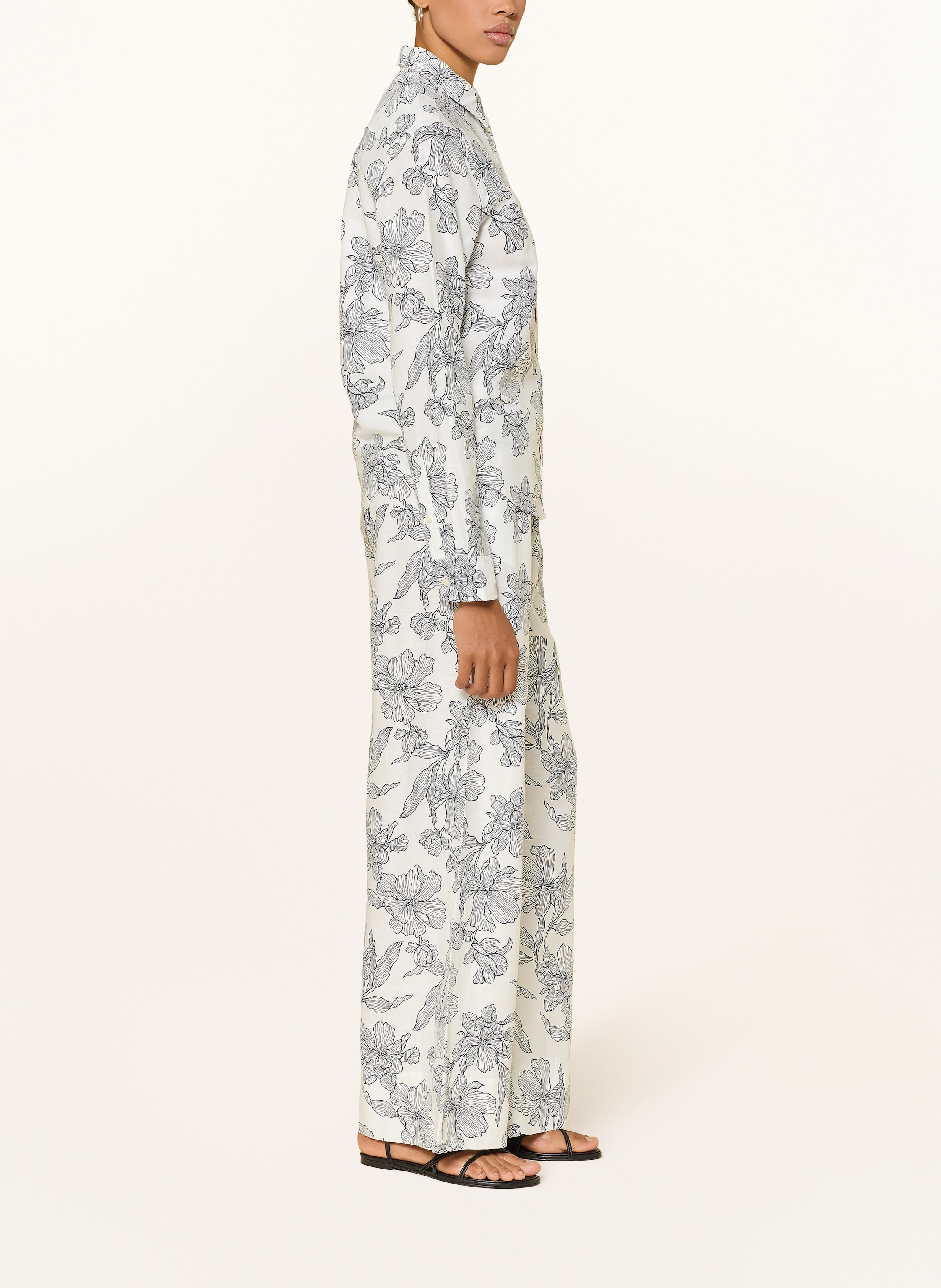 Thumbnail - Gant Leinenhose blau