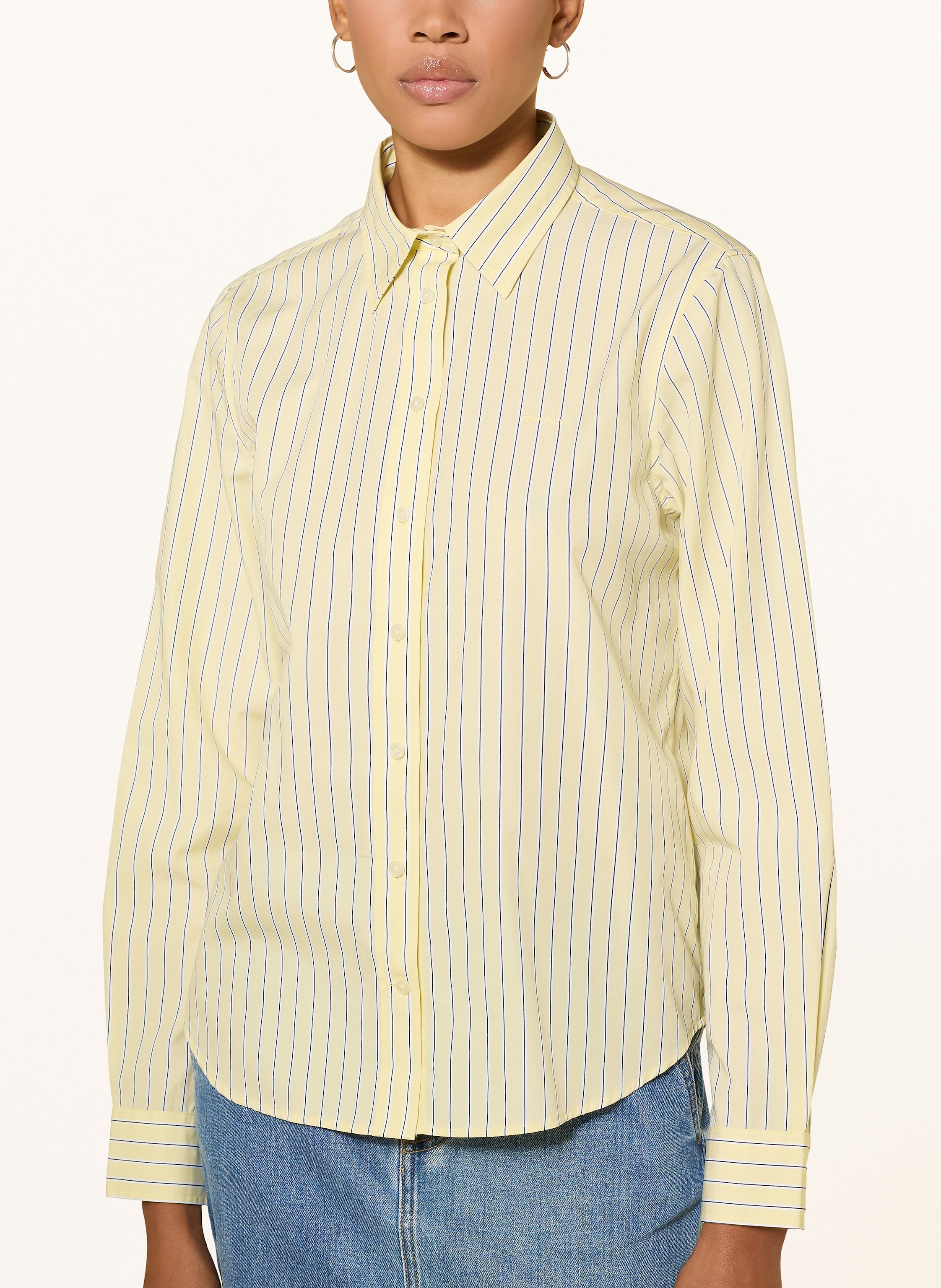 Thumbnail - Gant Hemdbluse gelb