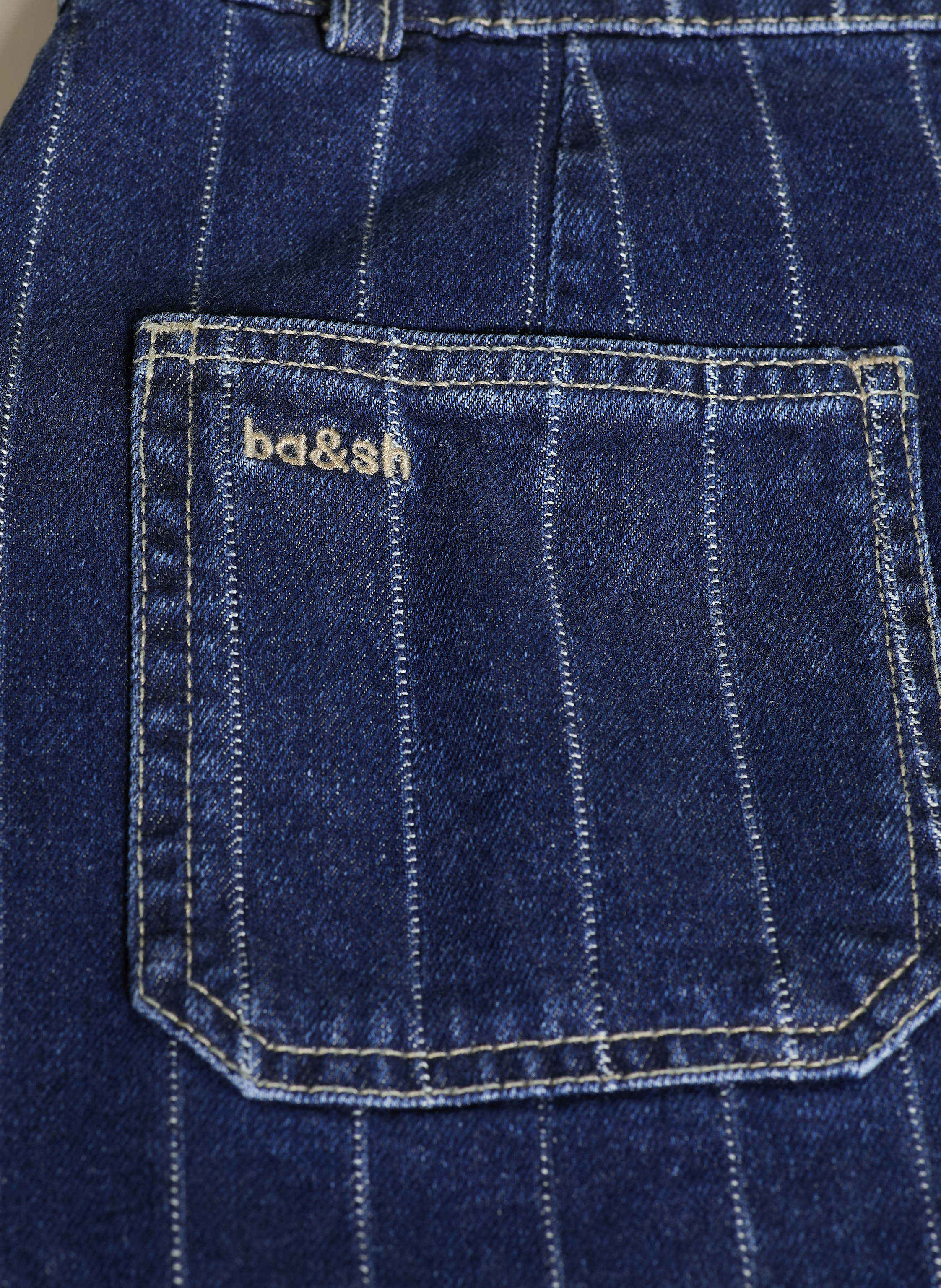 Thumbnail - Ba&Sh Jeansrock Romy blau