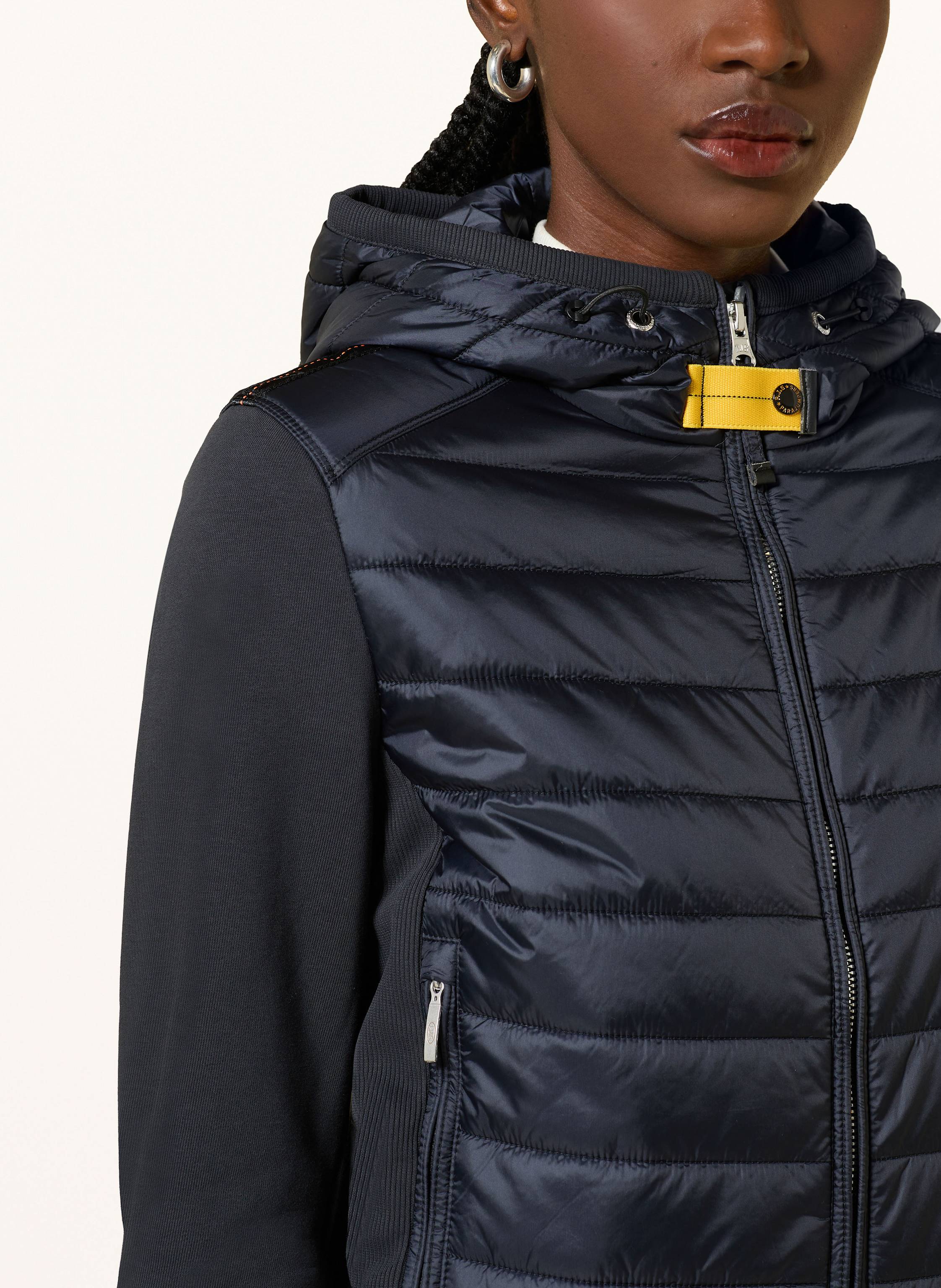 Thumbnail - Parajumpers Steppjacke Caelie Im Materialmix blau