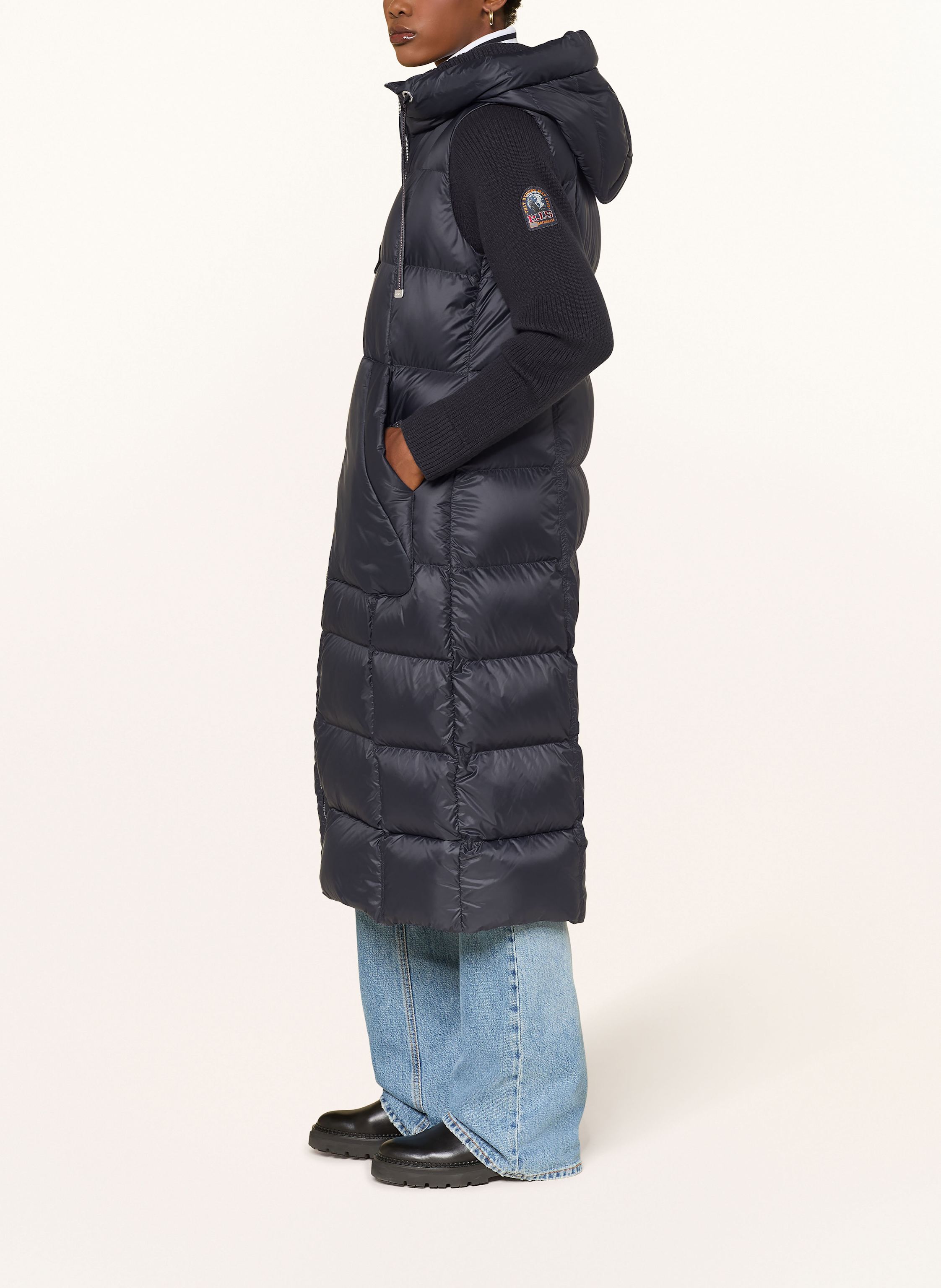 Thumbnail - Parajumpers 2-In-1-Daunenmantel Halisa blau