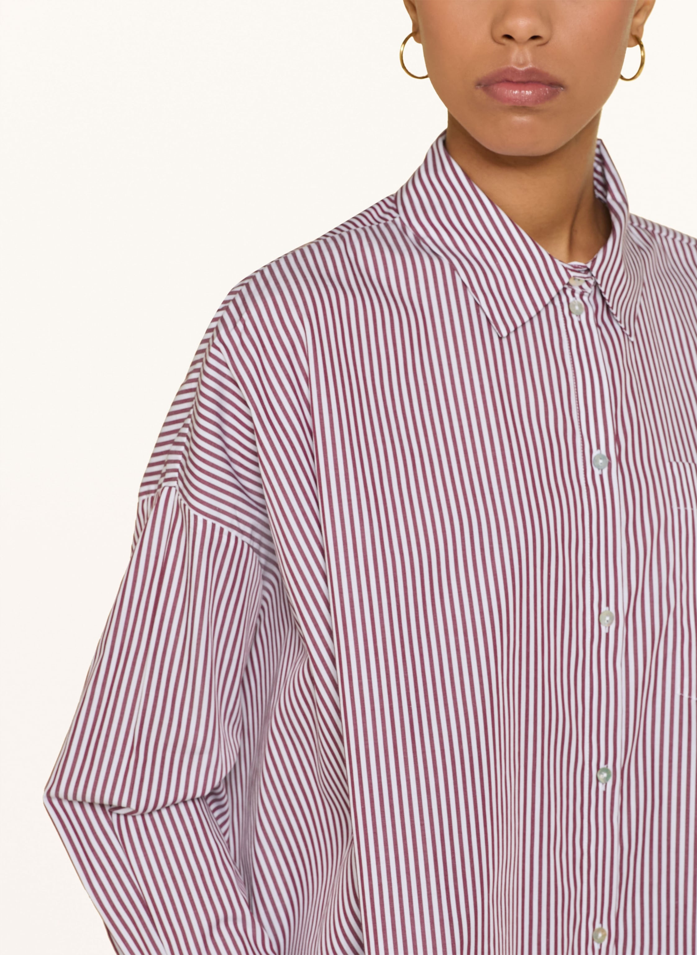 Thumbnail - Rich & Royal Oversized-Hemdbluse pink