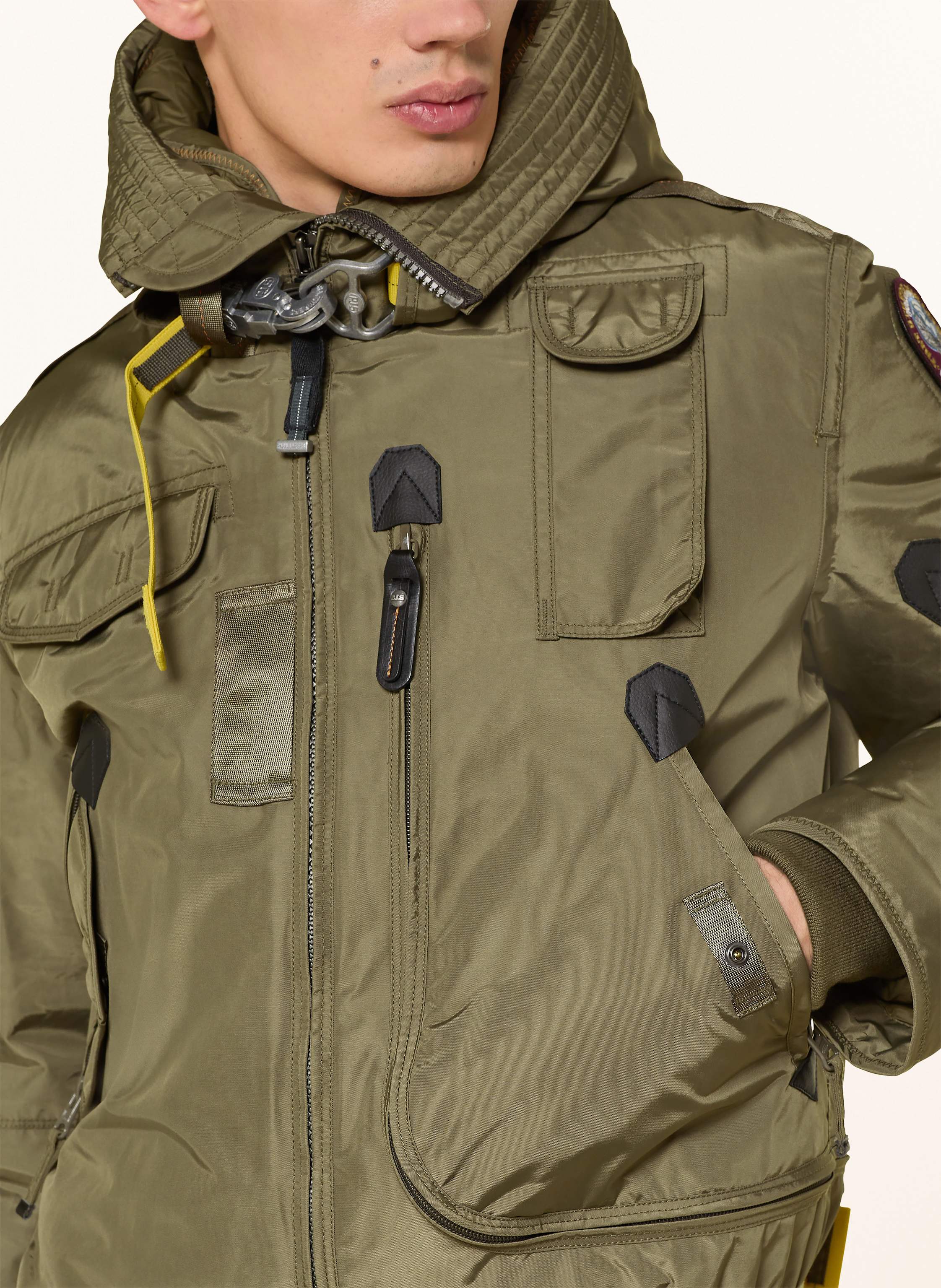 Thumbnail - Parajumpers Daunen-Blouson Gobi gruen