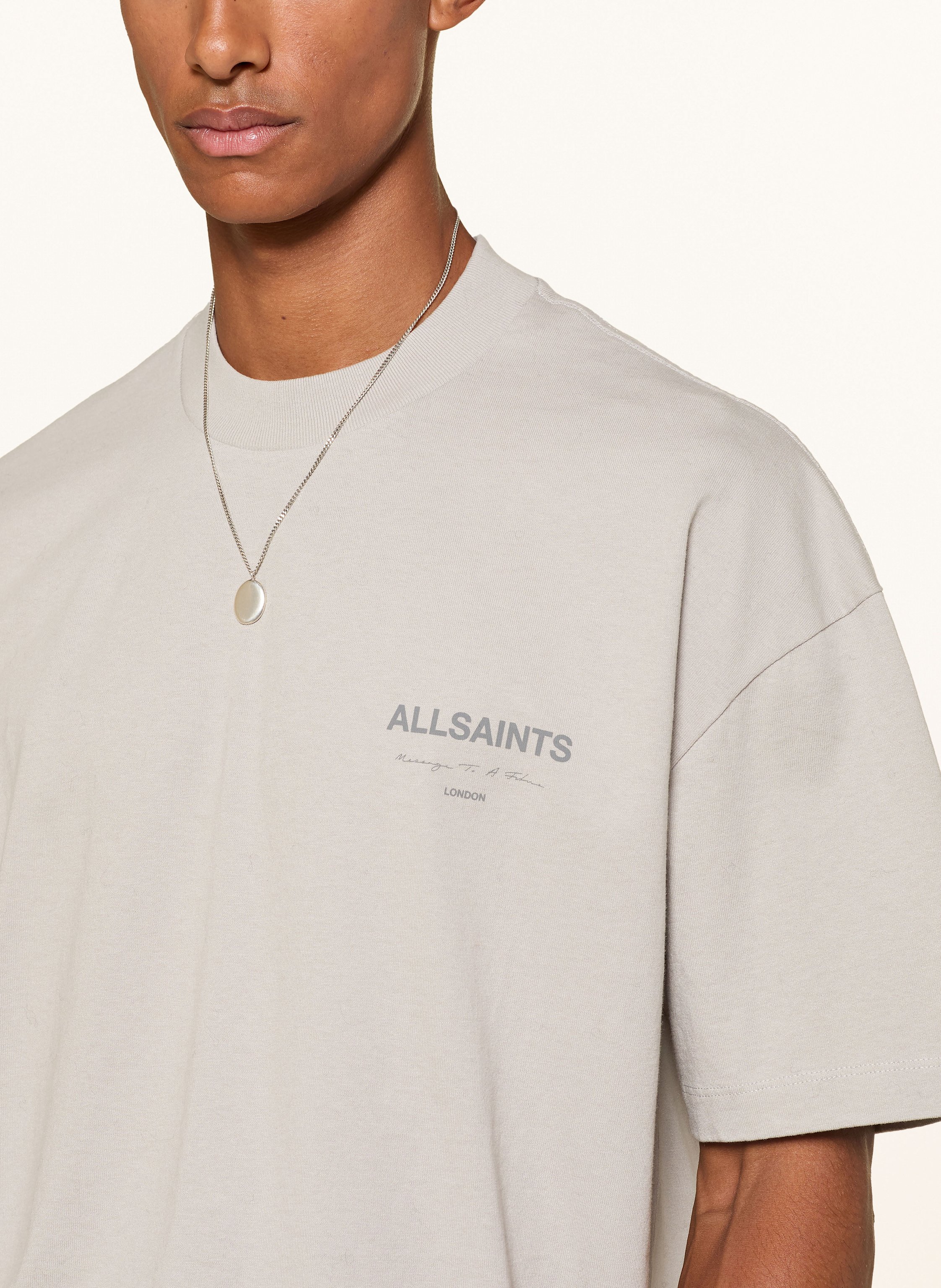 Thumbnail - Allsaints T-Shirt Future grau