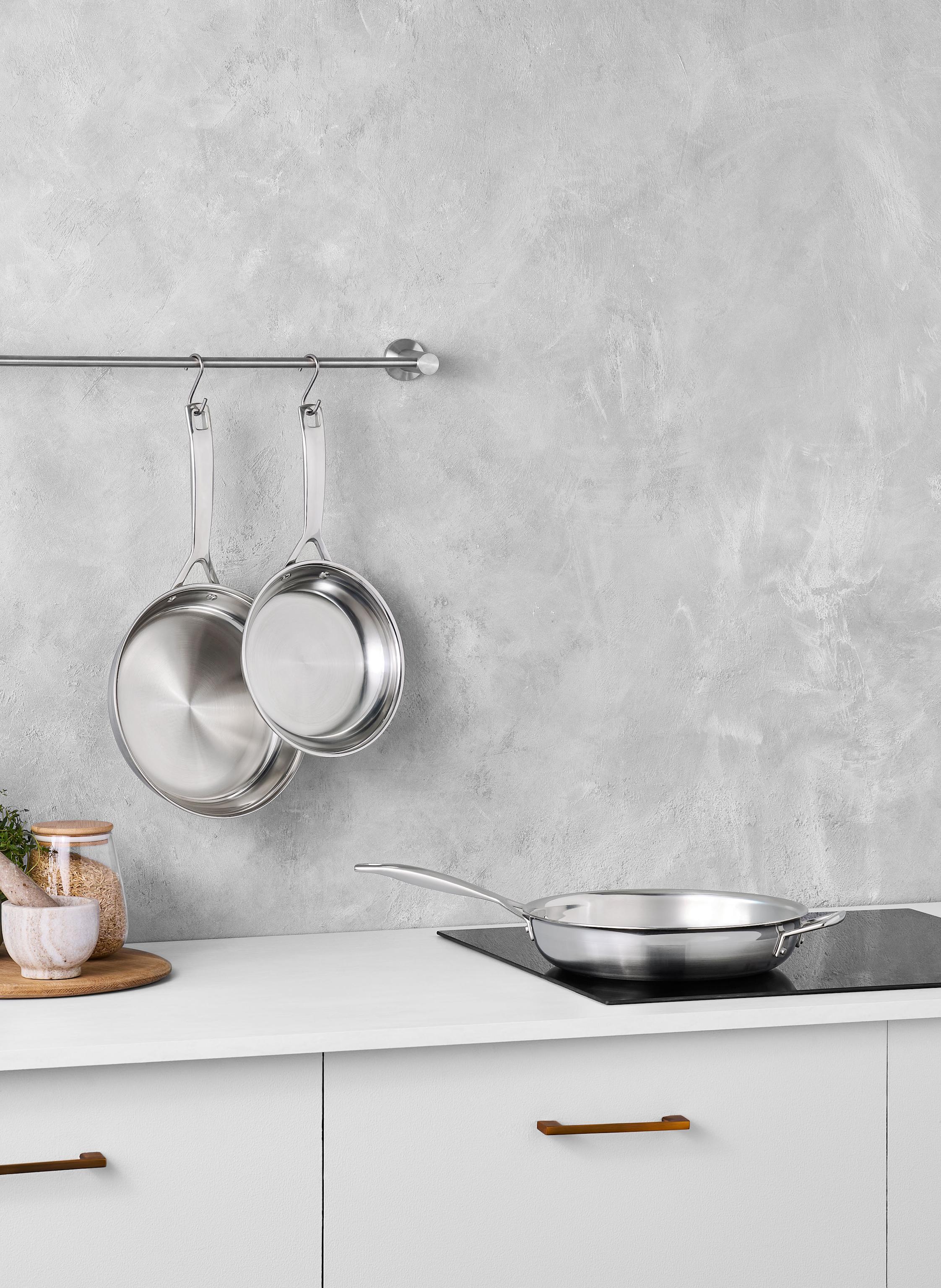 Thumbnail - Le Creuset 3er-Set Pfannen silber