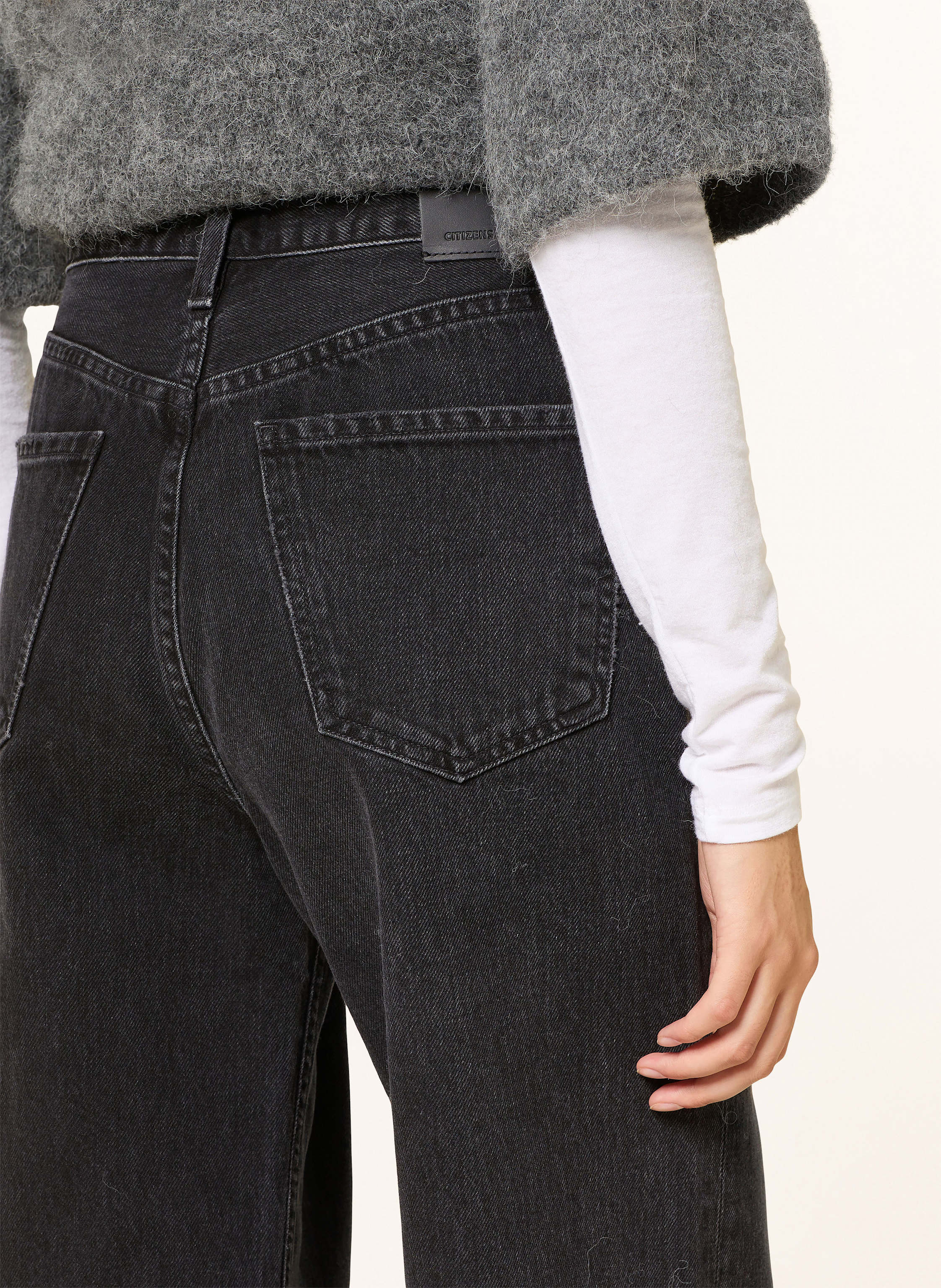 Thumbnail - Citizens Of Humanity Baggy Jeans Paloma schwarz