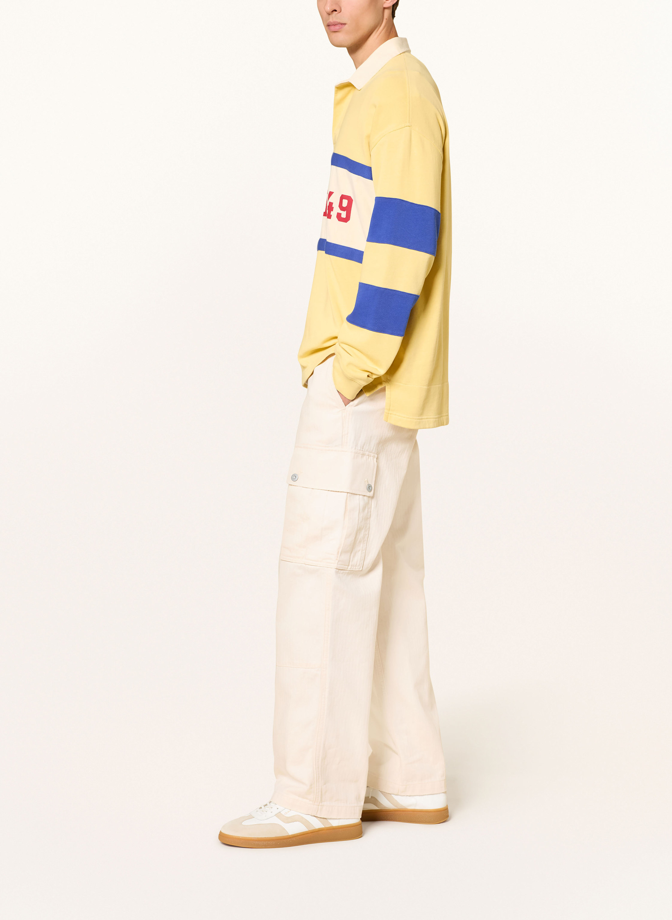 Thumbnail - Gant Cargohose Relaxed Fit beige