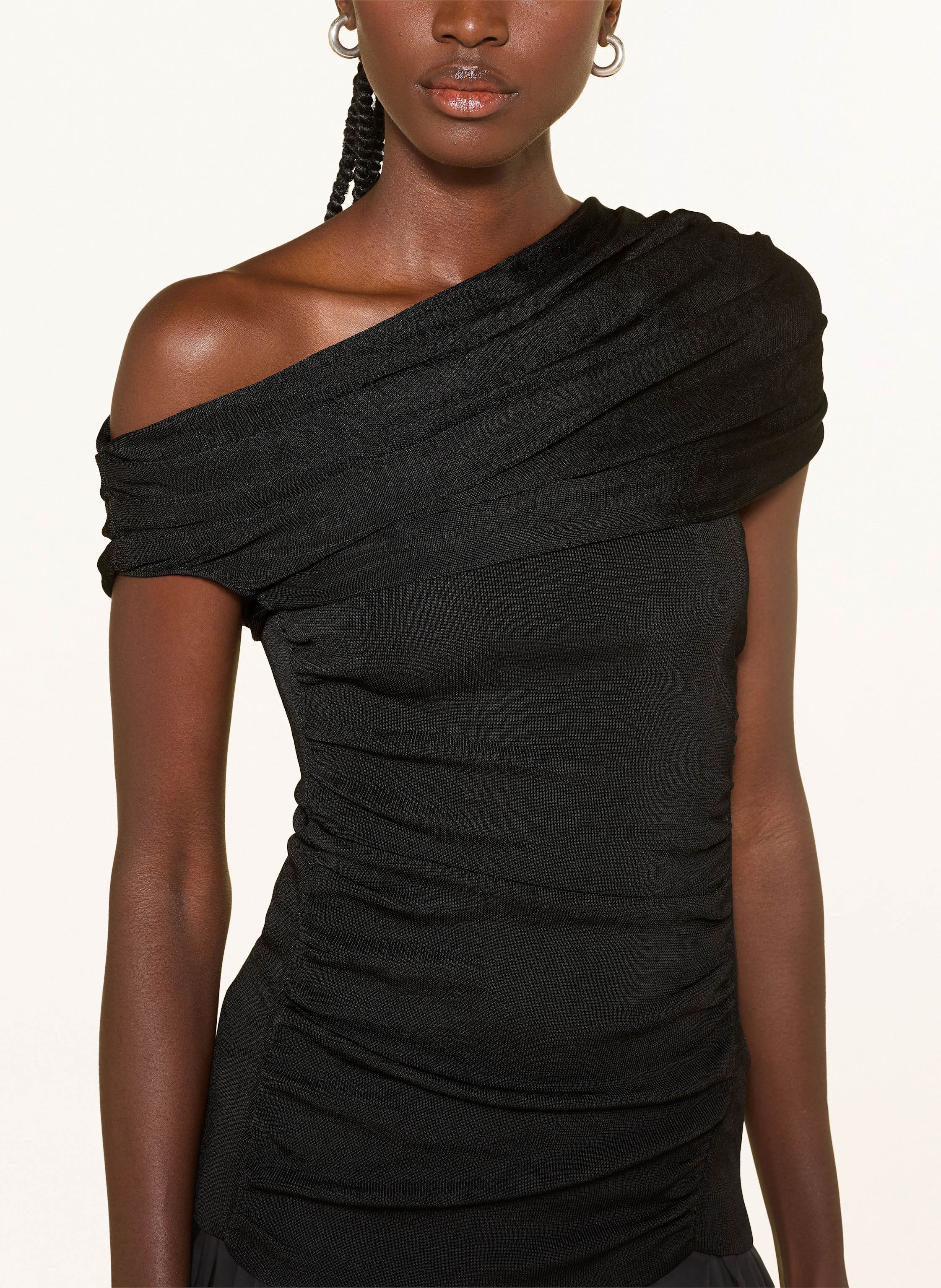 Thumbnail - Self-Portrait Strickkleid schwarz