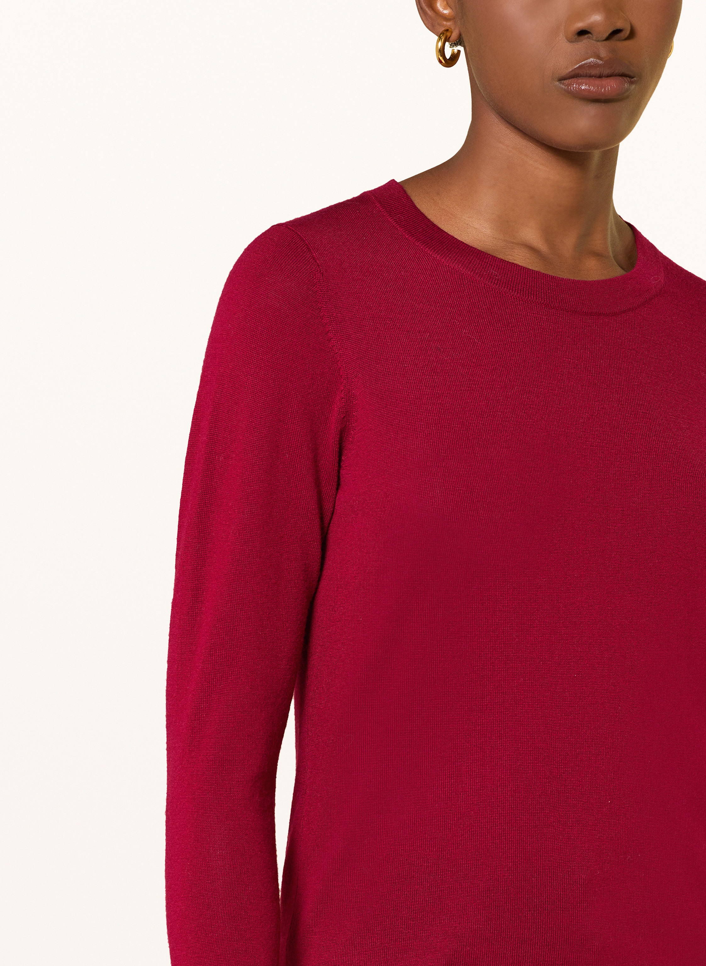 Thumbnail - Hobbs Pullover Penny Aus Merinowolle rot