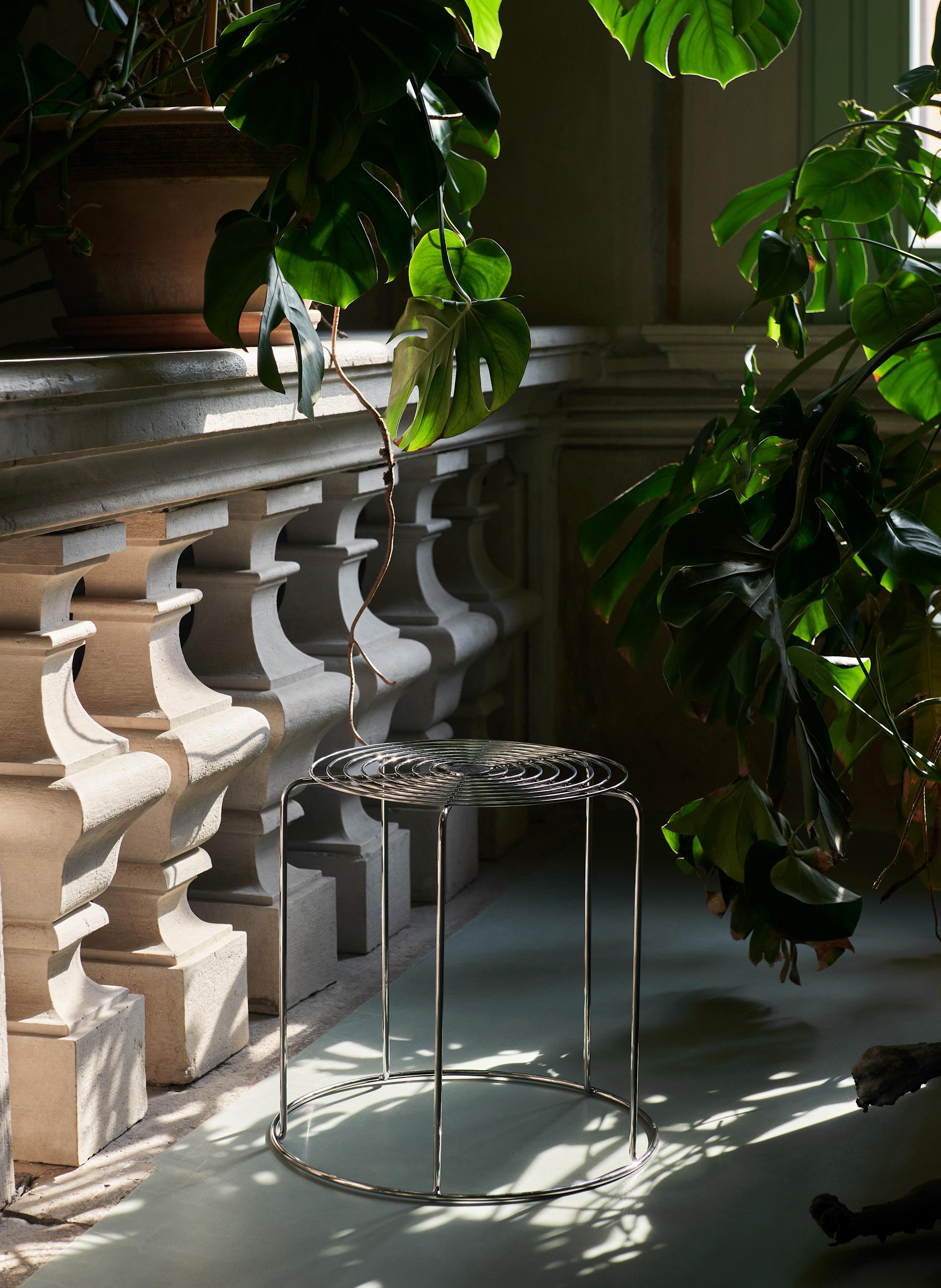 Thumbnail - &Tradition Hocker Wire vp11 silber