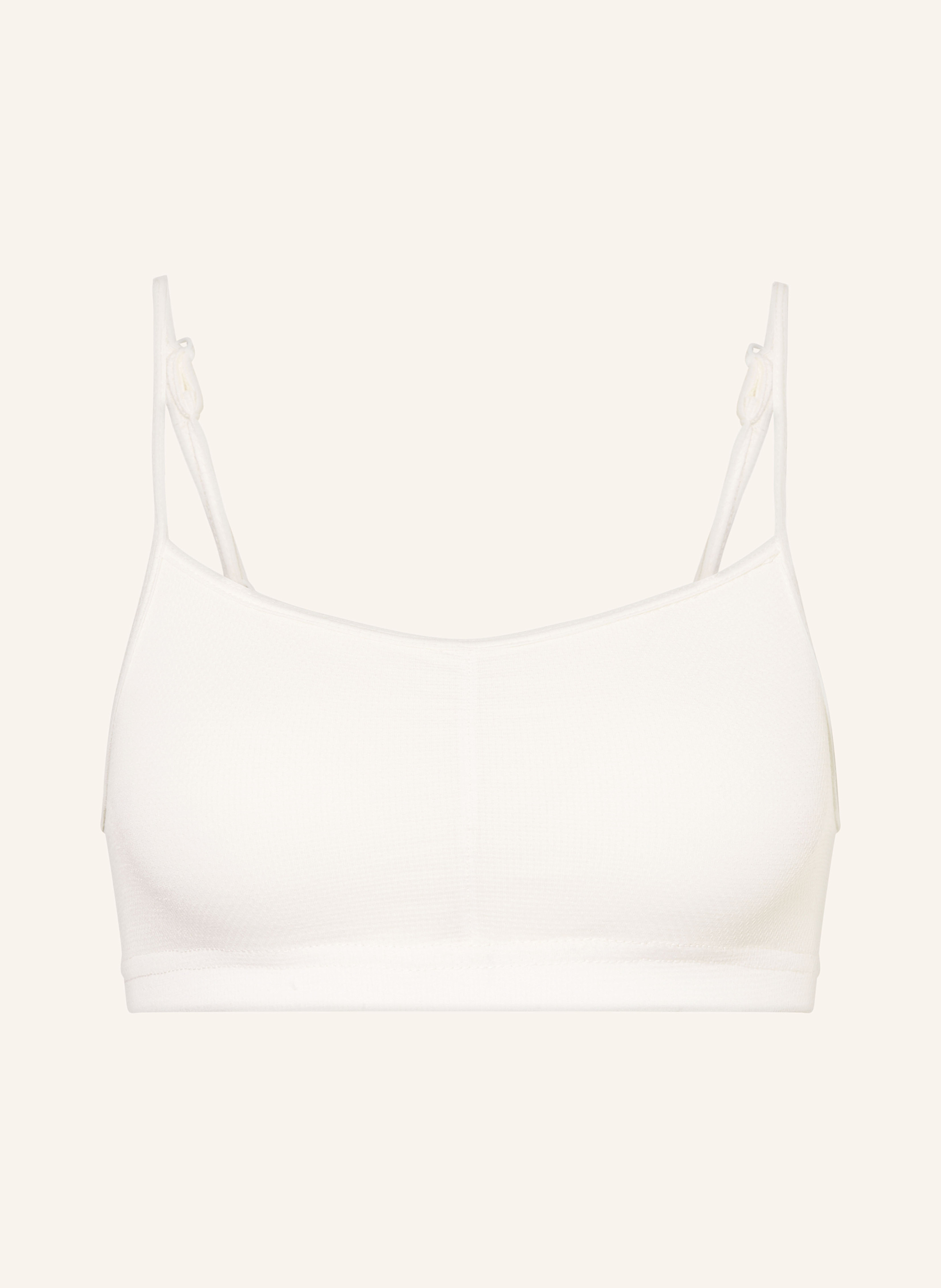 Super.Natural Sport-Bh Air Mit Merinowolle weiss