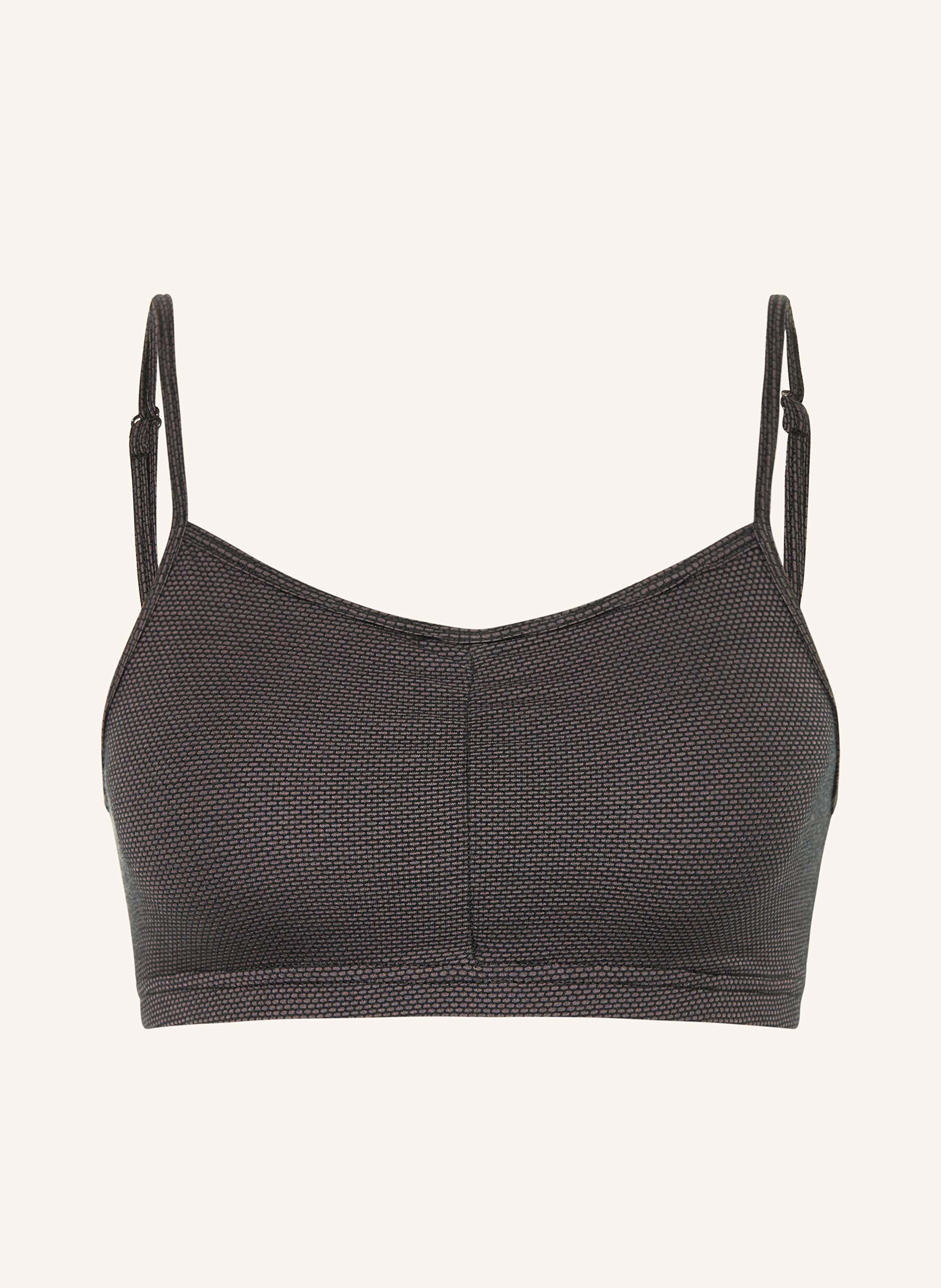 Super.Natural Sport-Bh Air Mit Merinowolle schwarz