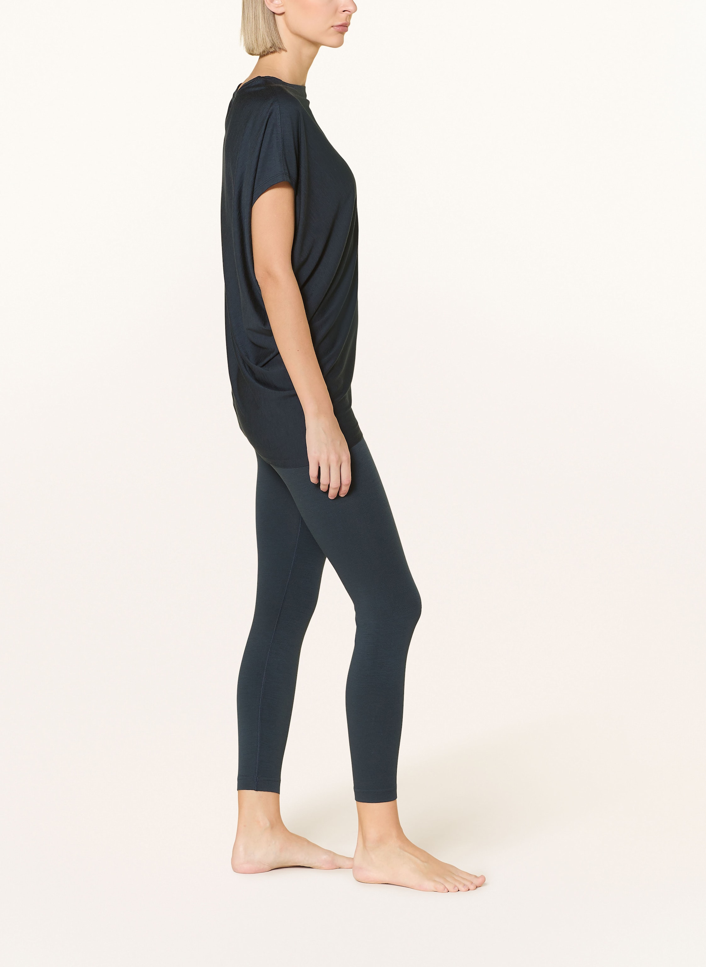 Thumbnail - Super.Natural Tights Super Tights Mit Merinowolle blau