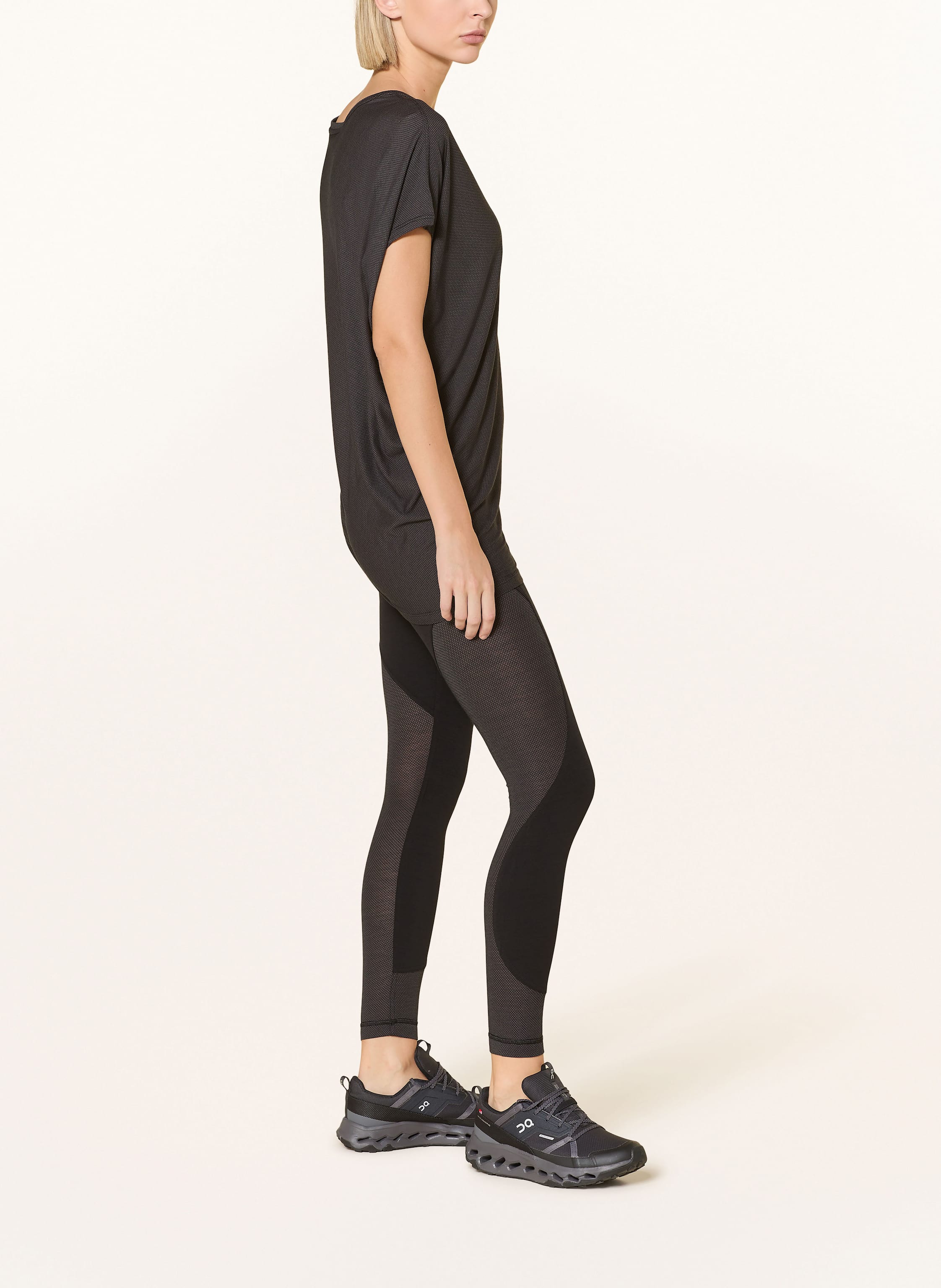 Thumbnail - Super.Natural Tights Air Tights Mit Merinowolle schwarz