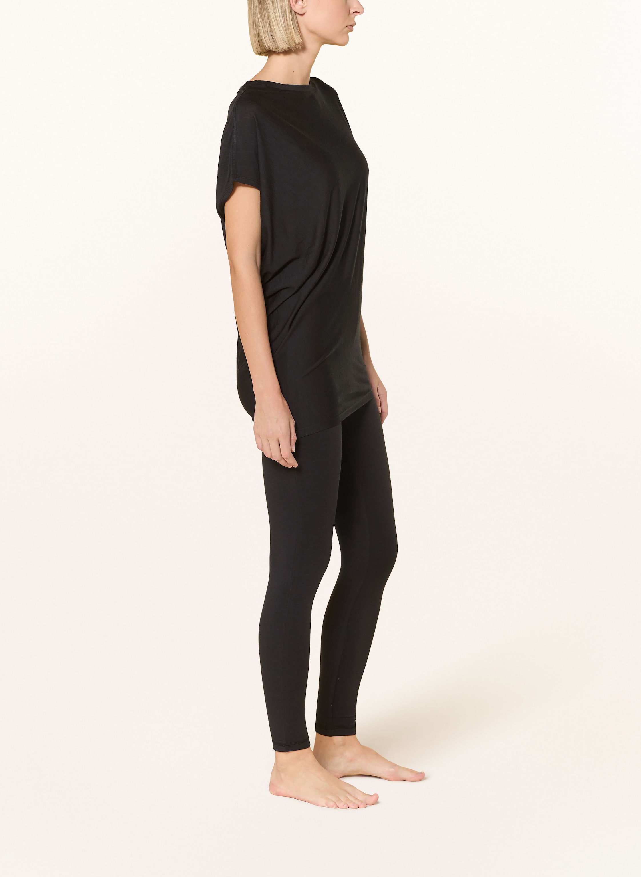 Thumbnail - Super.Natural Lange Unterhose Base+ B Hot schwarz