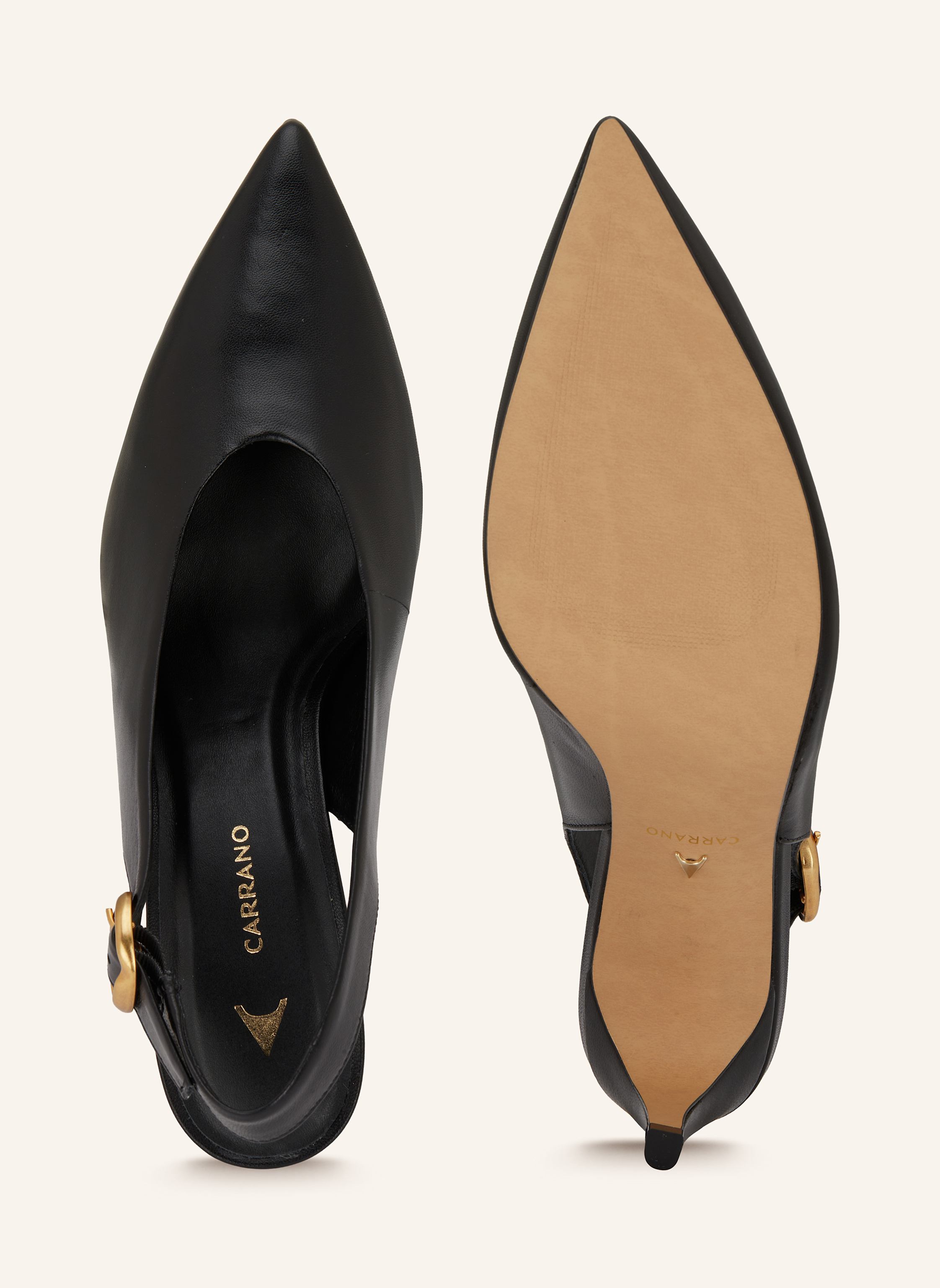 Thumbnail - Carrano Slingpumps schwarz