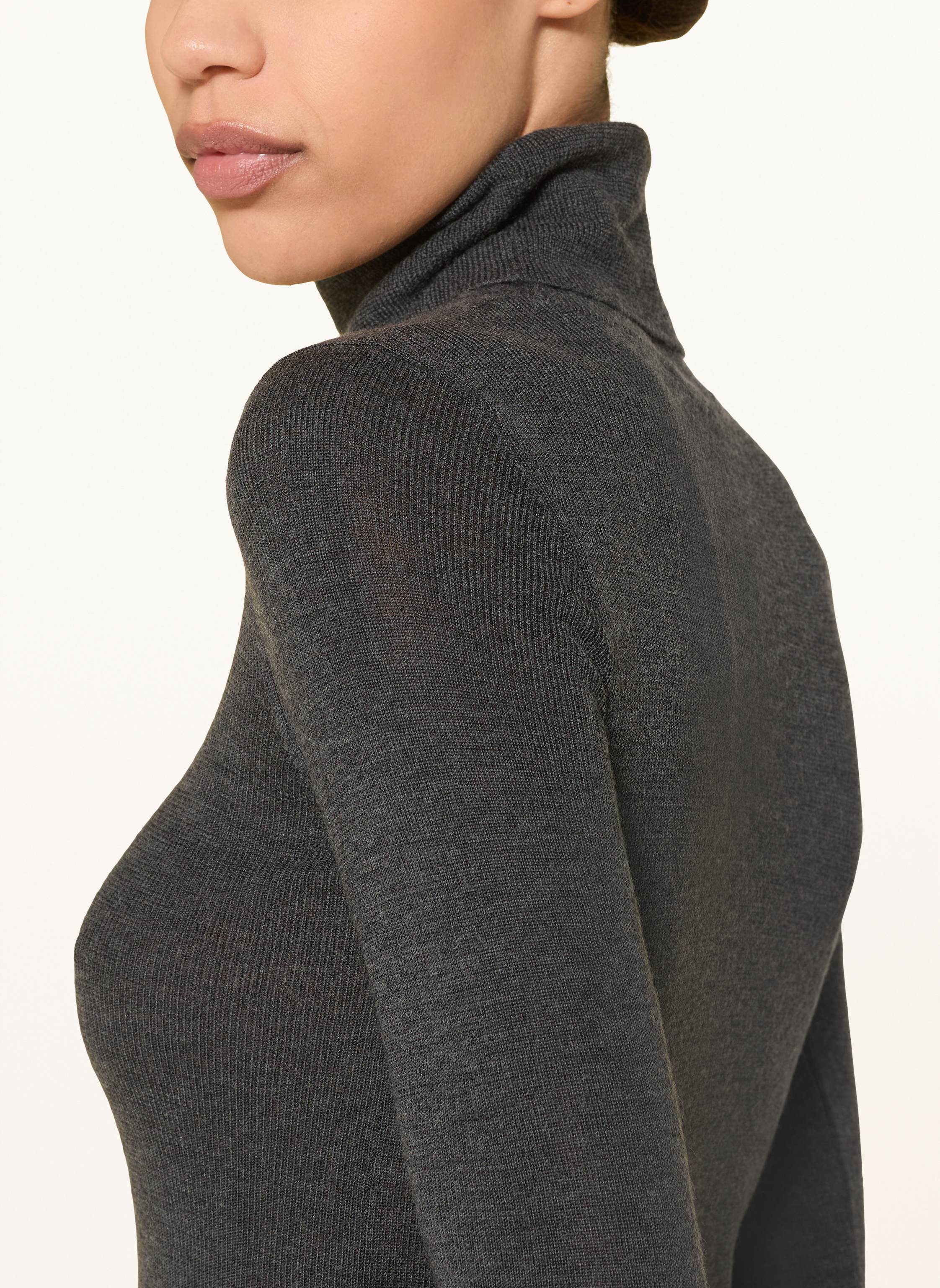 Thumbnail - The Frankie Shop Rollkragenpullover Utica grau