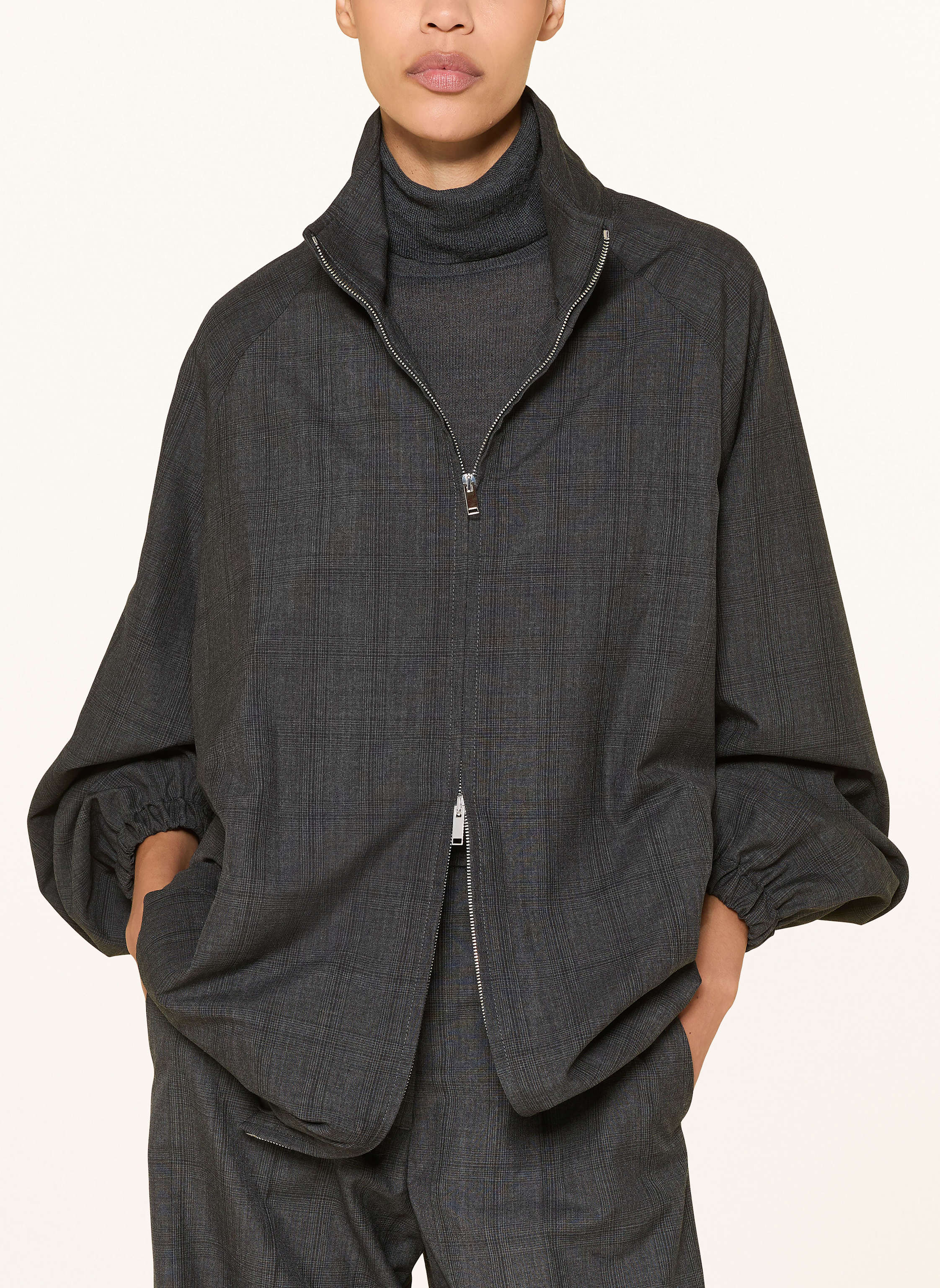 Thumbnail - The Frankie Shop Jacke Baxter grau