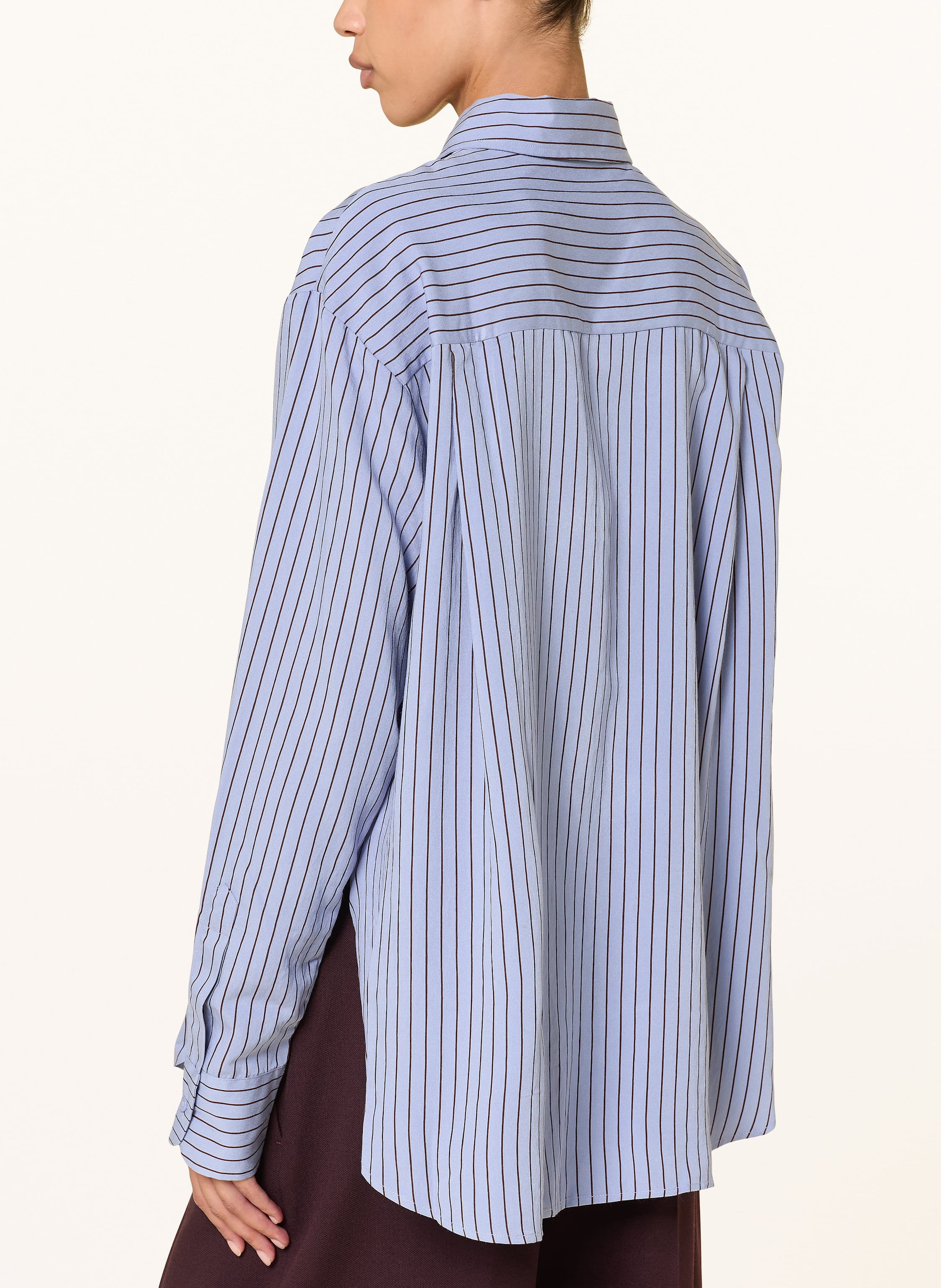 Thumbnail - The Frankie Shop Hemdbluse Peri blau