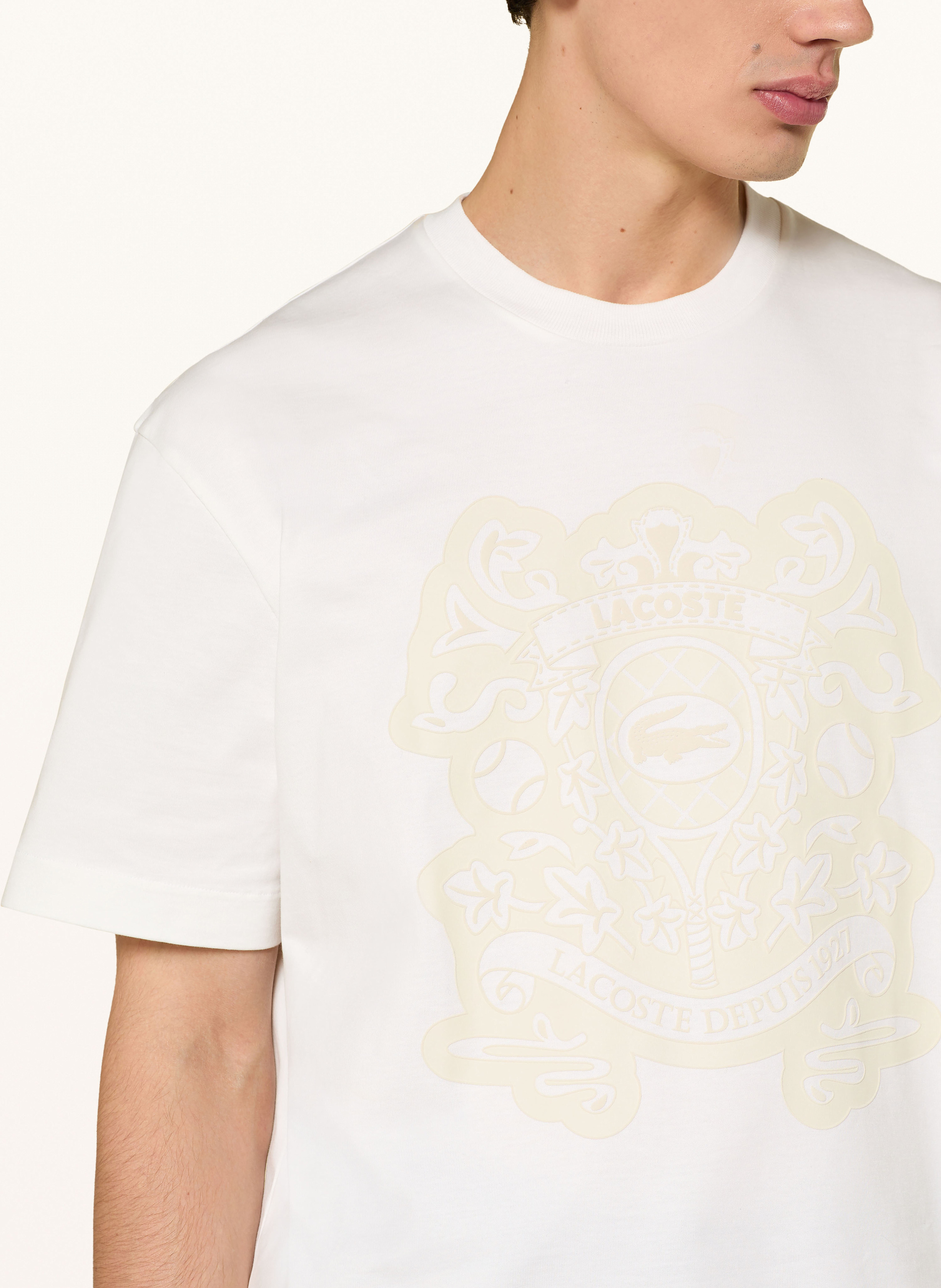 Thumbnail - Lacoste T-Shirt weiss