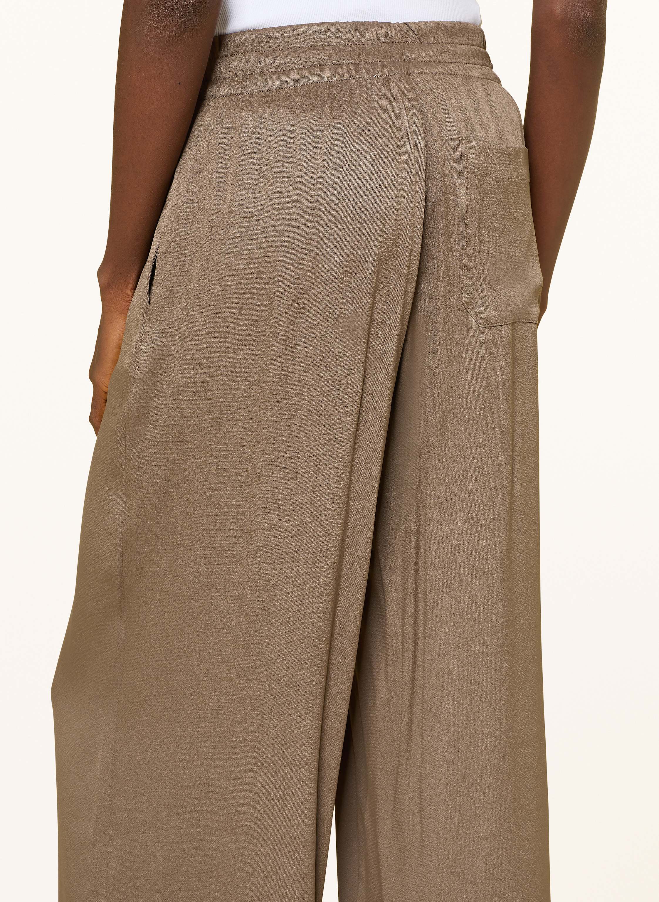 Thumbnail - American Vintage Marlenehose Tidim braun